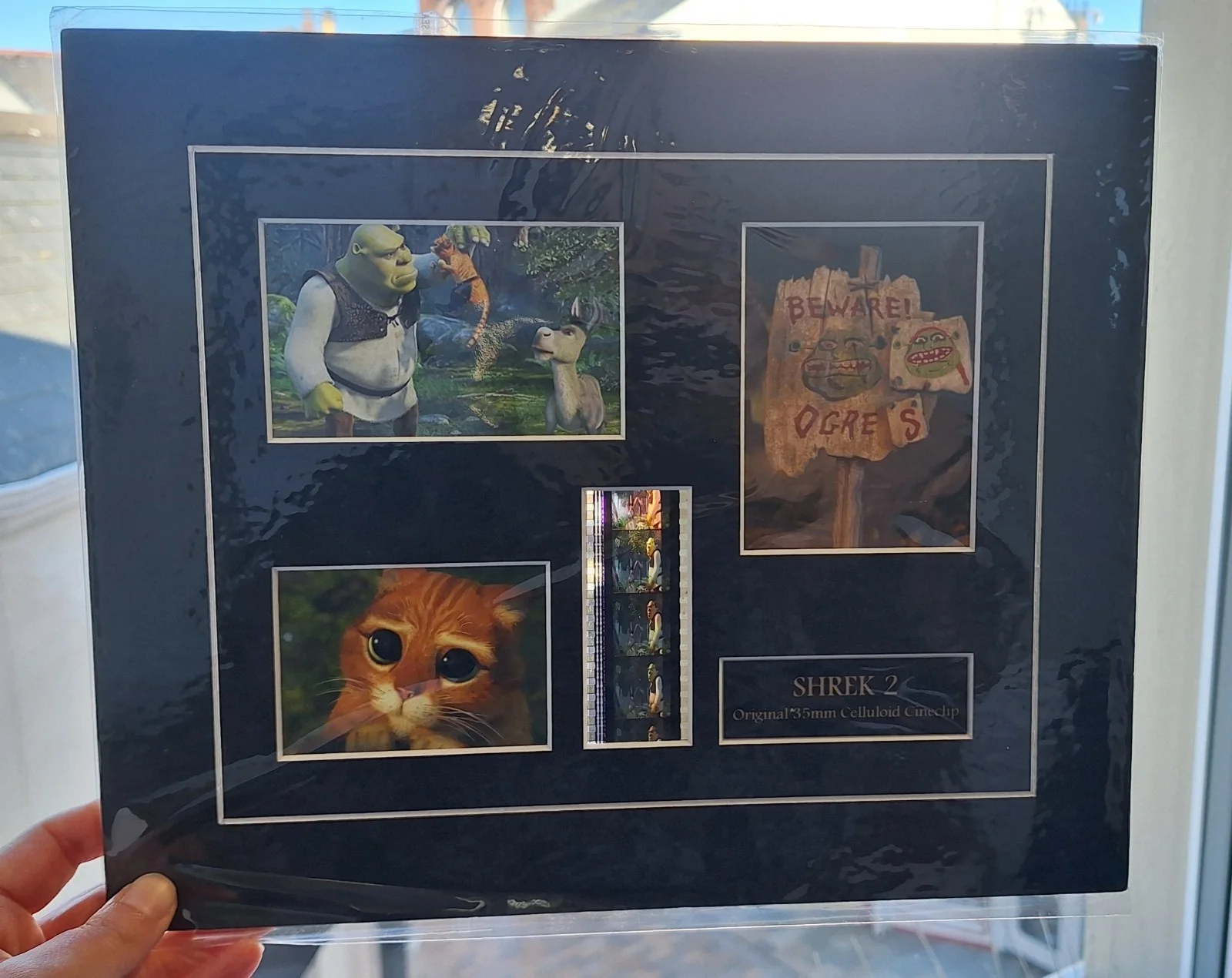 Sherk 2 mounted film cell memorabilia, image 2
