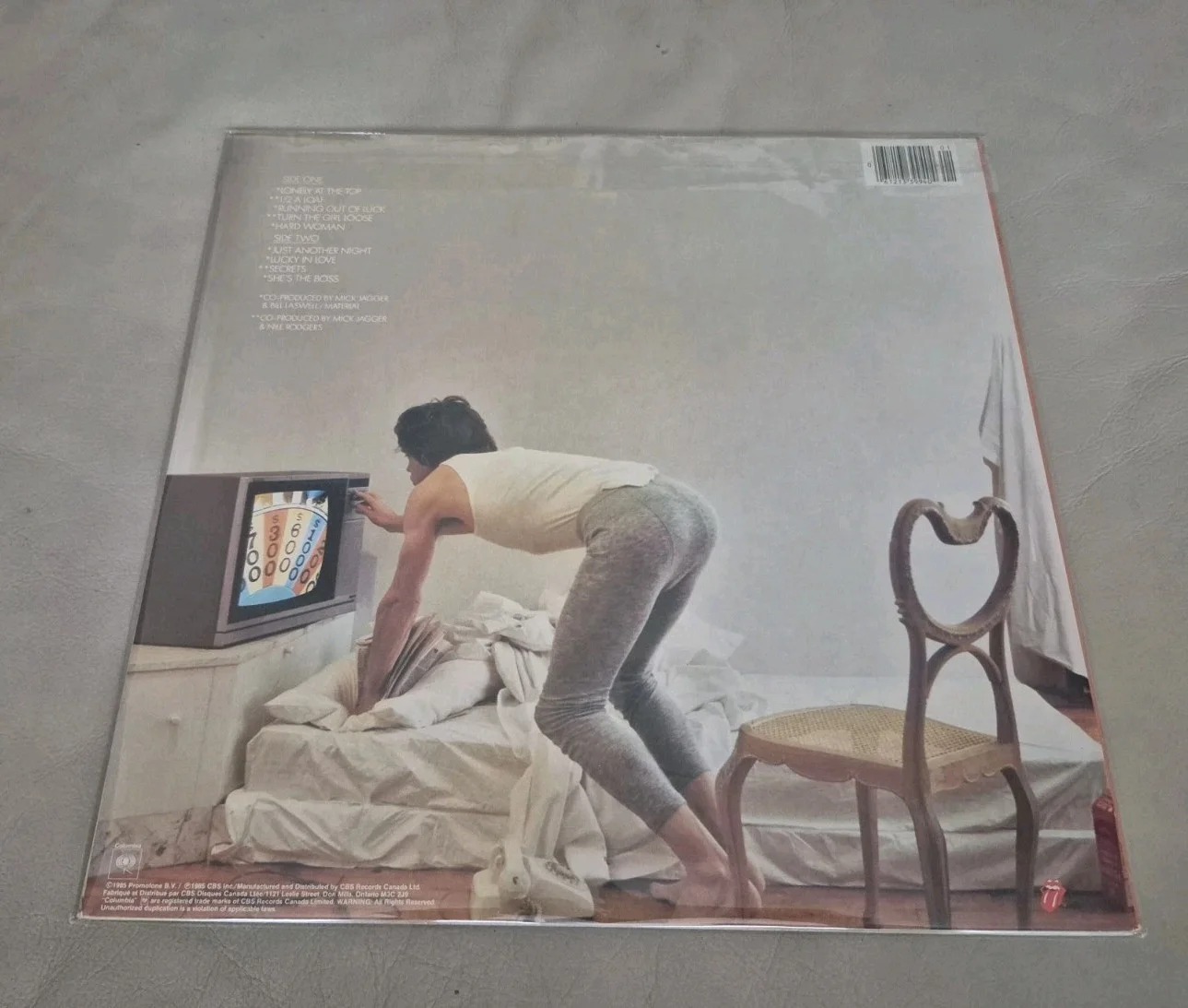 Rolling Stones Mick Jagger Signed Autographed She The Boss, image 3