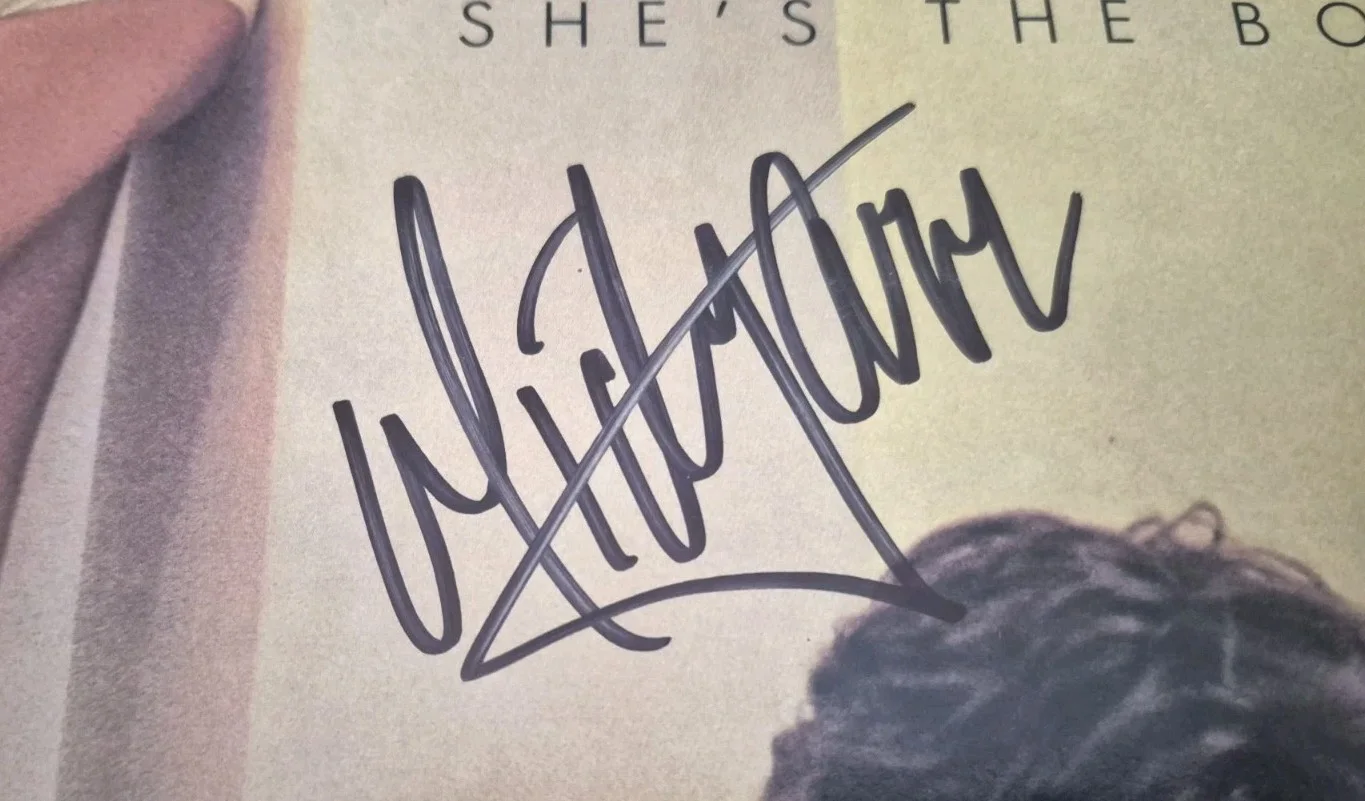 Rolling Stones Mick Jagger Signed Autographed She The Boss, image 2