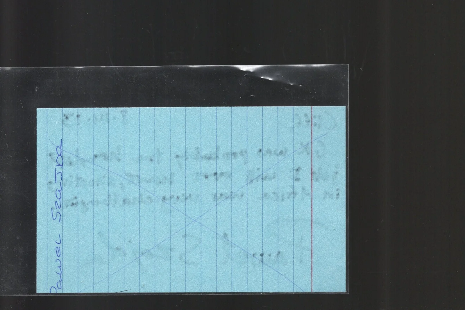 Pawel Szajda - Actor * Signed Index Card * - Generation Kill - Venom, image 2