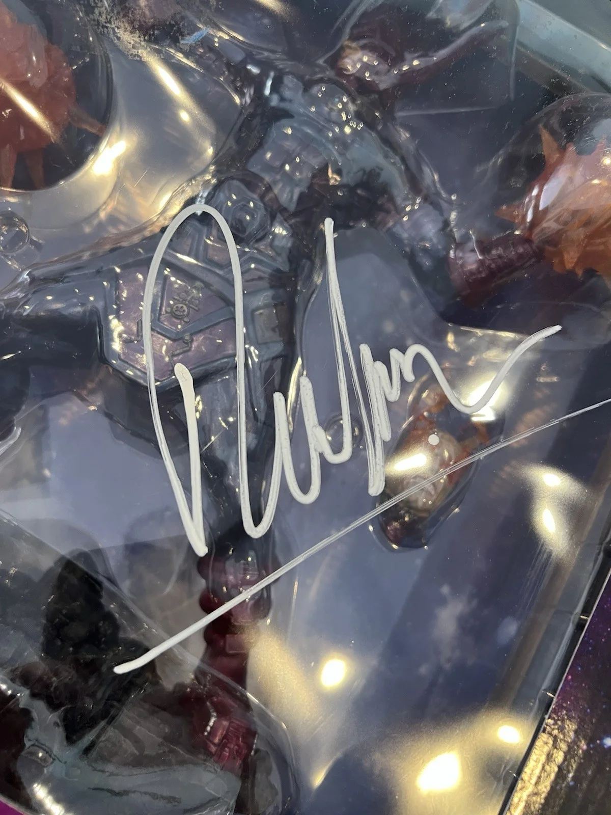 Ralph Ineson Signed Galactus Collecting Figure Fantastic 4 Marvel JSA Certified, image 2