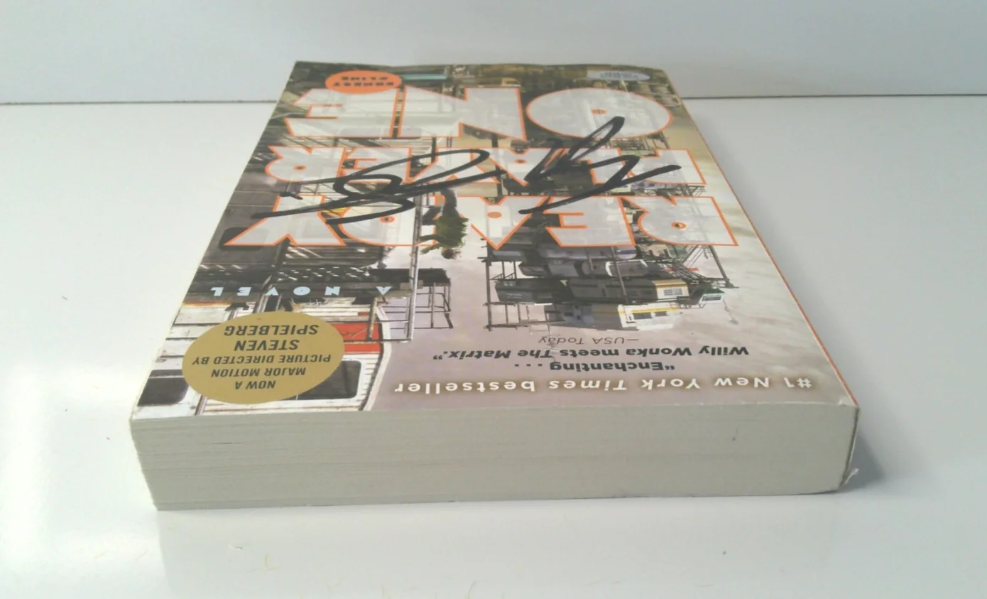 Tye Sheridan — Tye Sheridan Signed Autographed Paperback Book Ready Player One COA, image 4