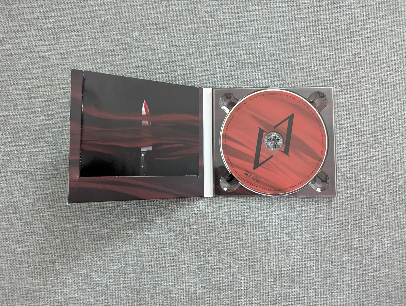 Halflives 'V' Autographed Original Music CD & Booklet Signed by Artist, image 3