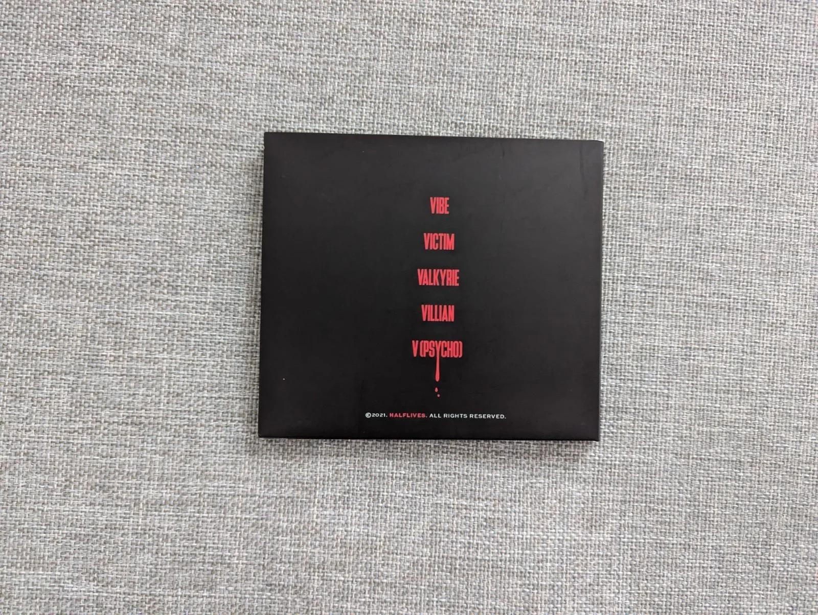 Halflives 'V' Autographed Original Music CD & Booklet Signed by Artist, image 5