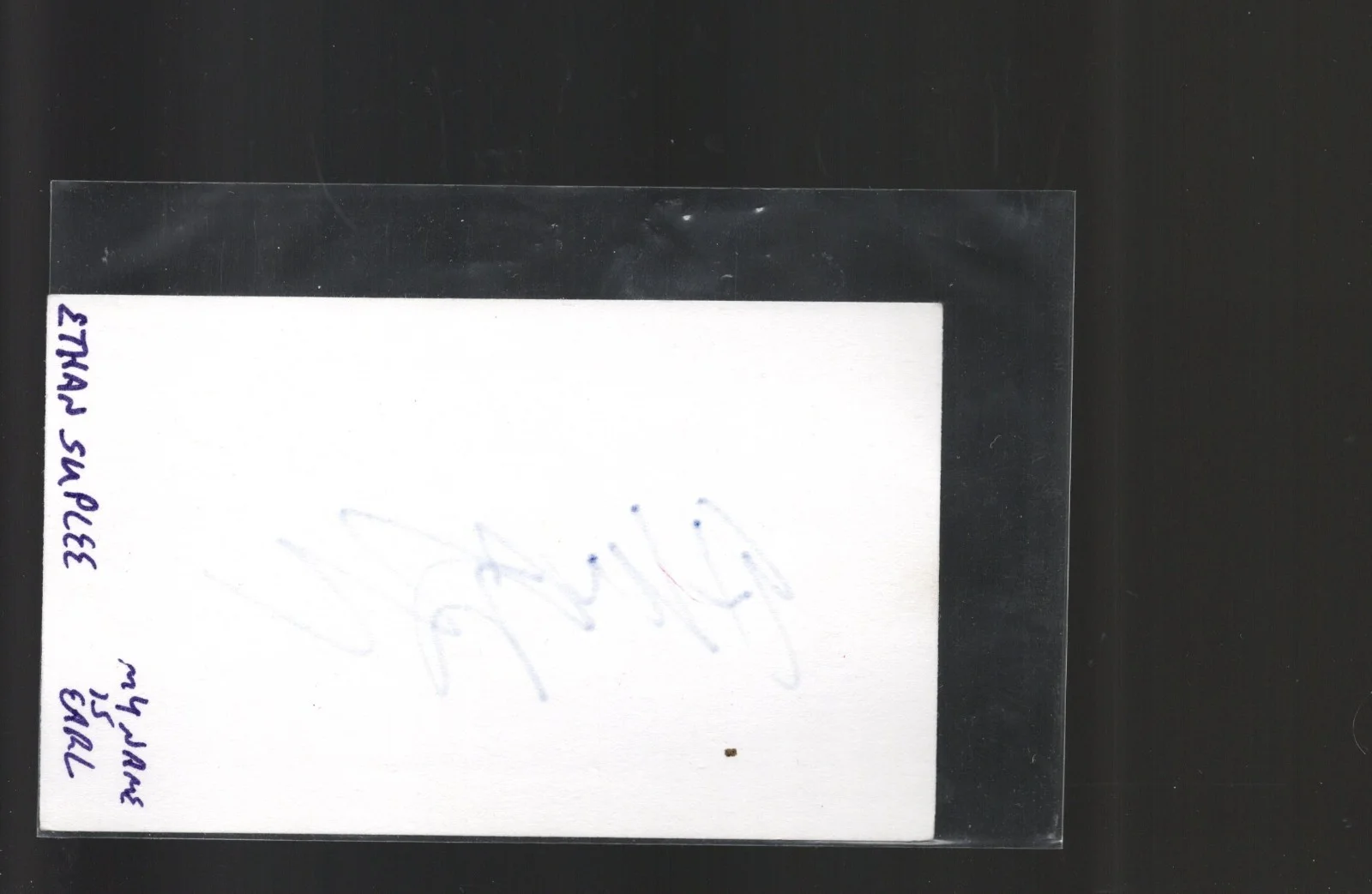 Ethan Suplee - Actor * Signed Index Card * My Name is Earl - American History X, изображение 2