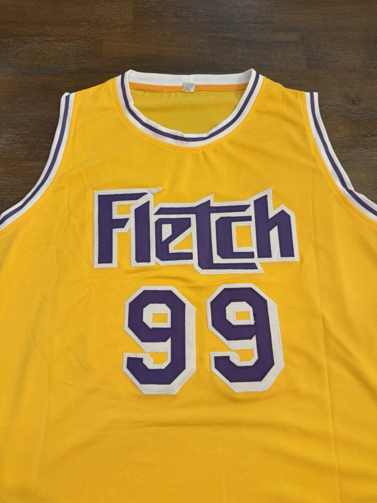 Chevy Chase — Chevy Chase Signed / Autographed "Fletch" Lakers Style Custom Jersey - Beckett, изображение 2