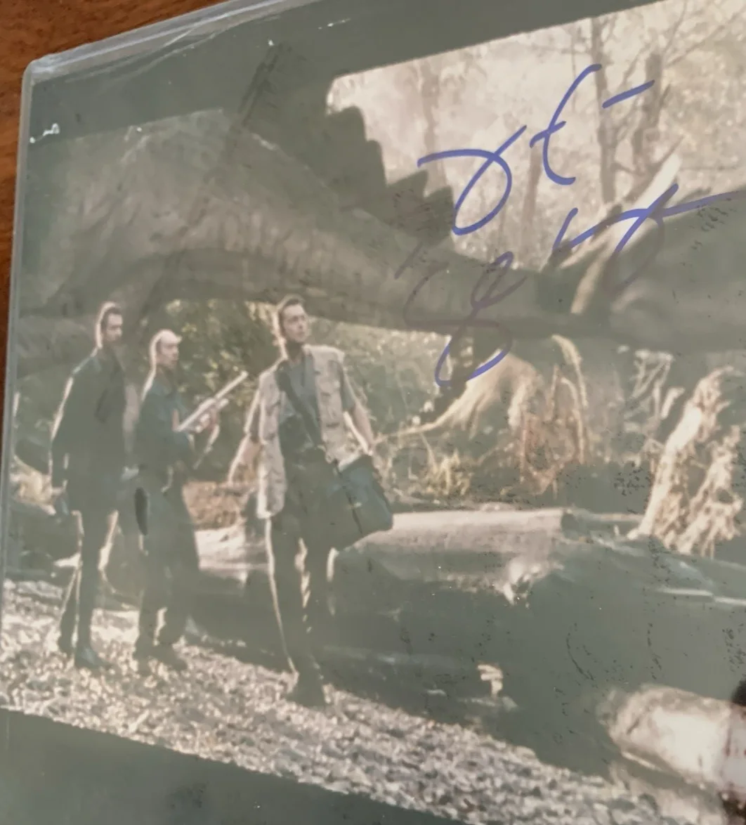 Jeff Goldblum SIGNED Jurassic Park COA, image 2