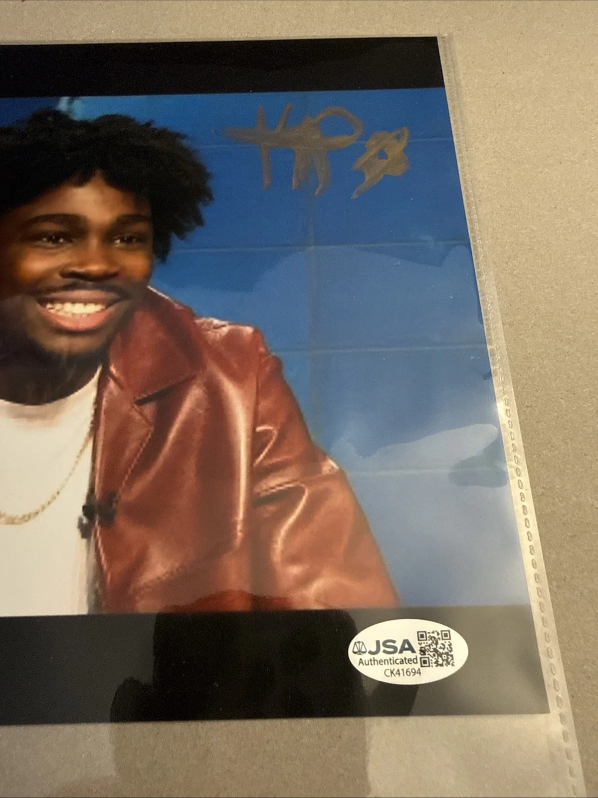 Jsa Kam Patterson Autographed 8x10 Photo, image 2