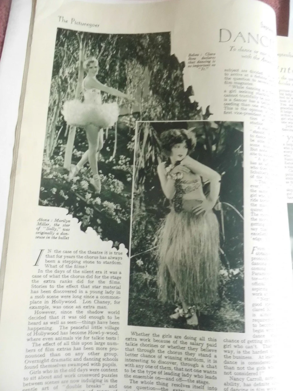 PICTUREGOER (1930) rare UK mag NANCY CARROLL, LON CHANEY, MARGARET CHUTE, изображение 3
