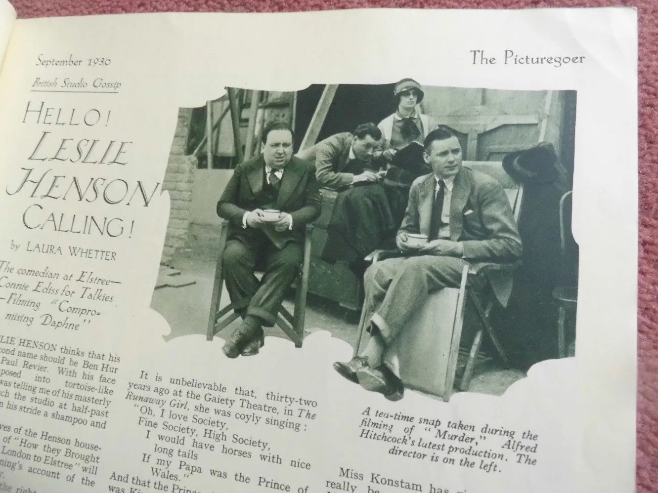 PICTUREGOER (1930) rare UK mag NANCY CARROLL, LON CHANEY, MARGARET CHUTE, изображение 4