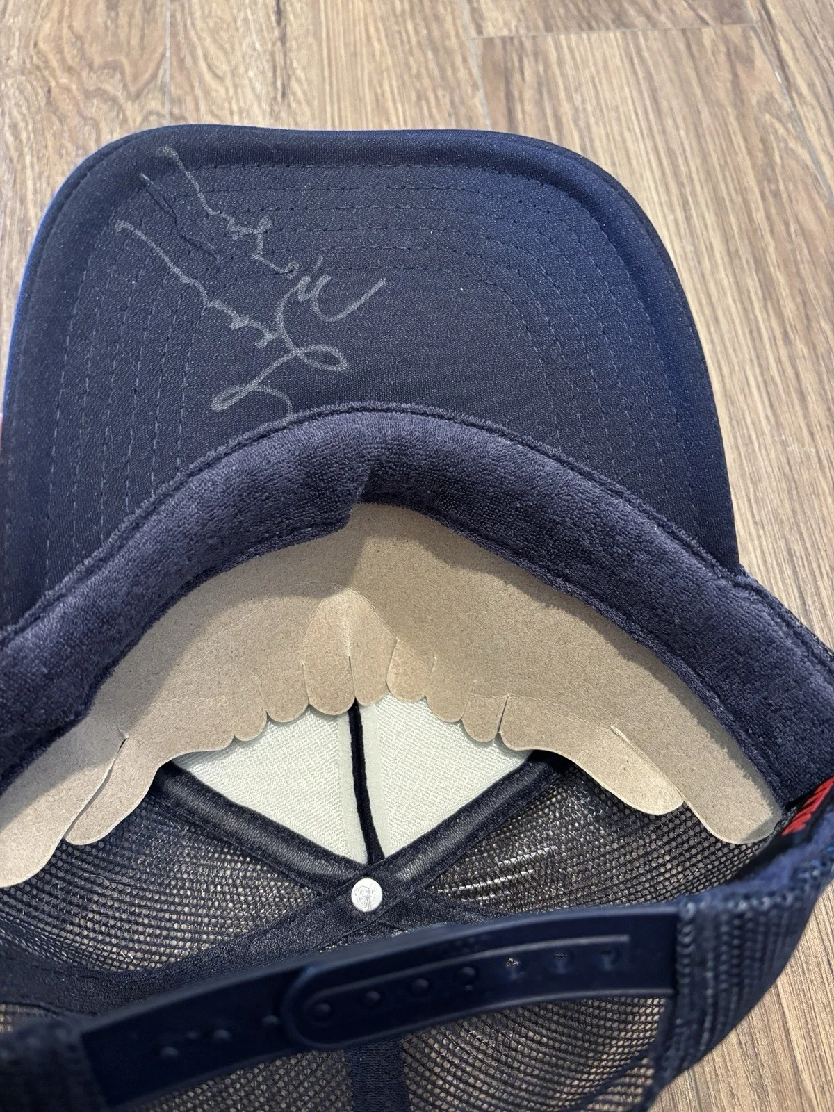 New Leanne Morgan Hey Doll Signed Autographed Trucker Hat, image 3