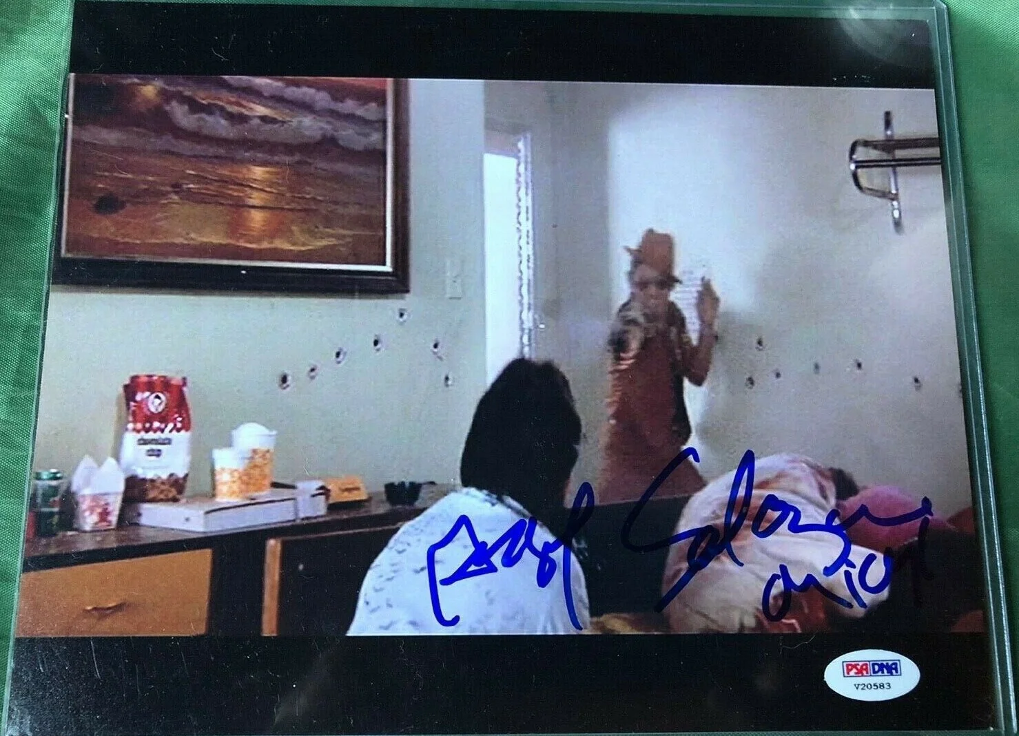 Angel Salazar — Angel Salazar (Scarface) Signed Autograph PSA/DNA Authenticated 8x10 Photo