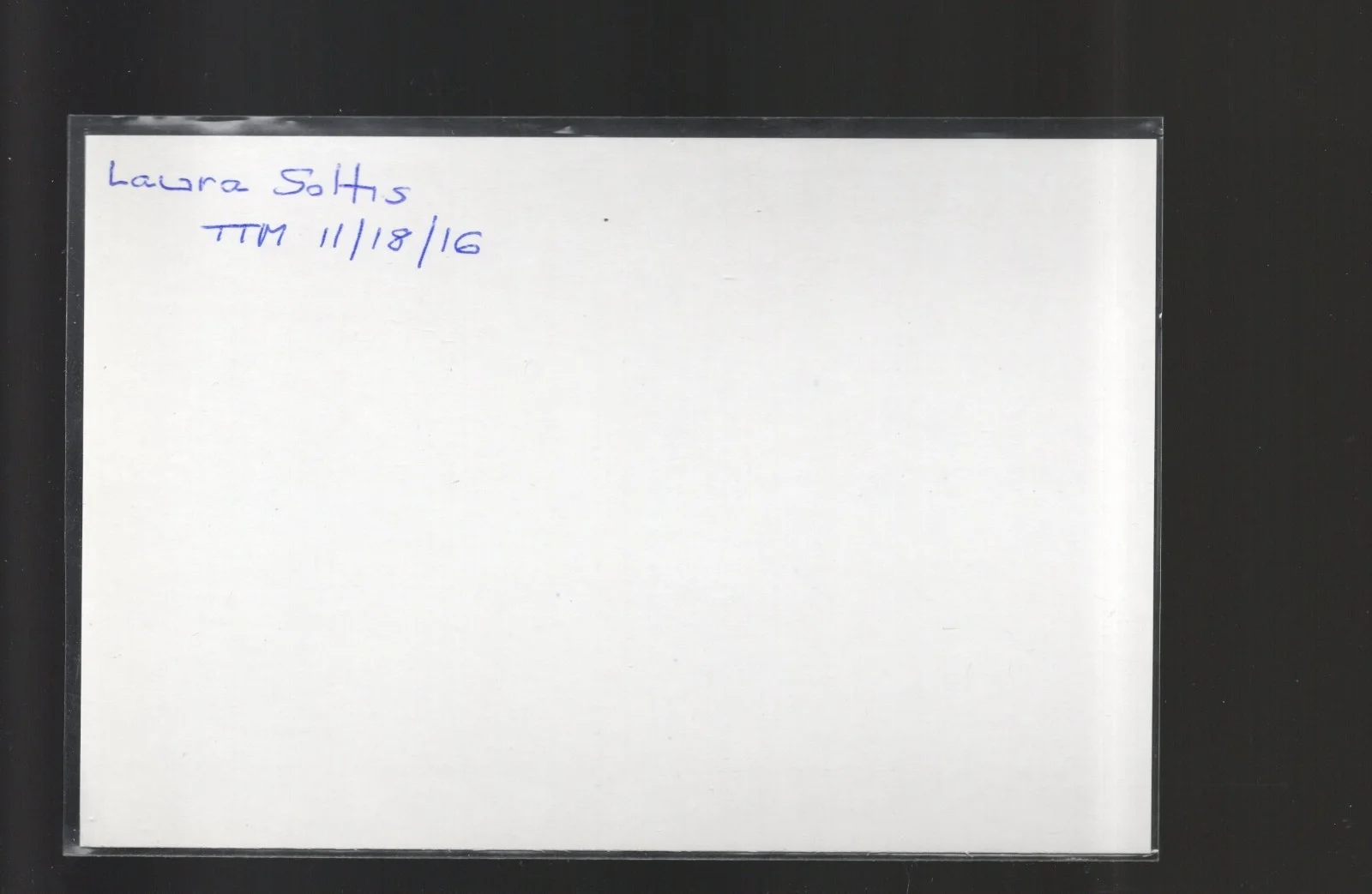 Laura Soltis - Actress * Signed Card * Hiccups - The Guard, image 2