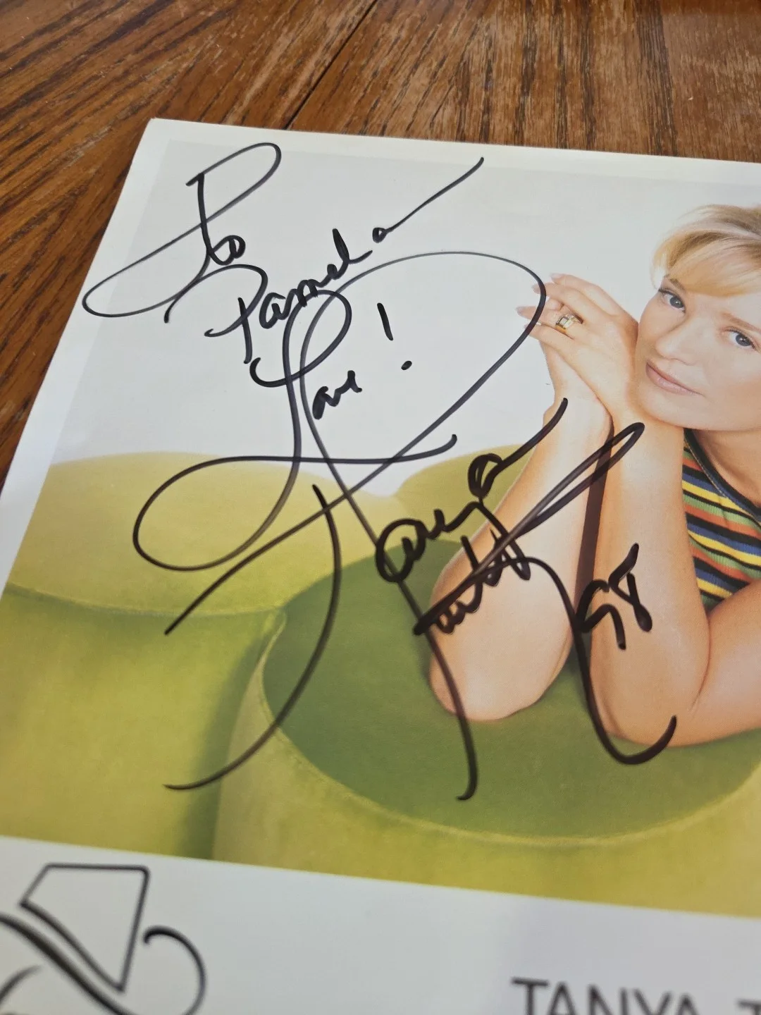 Tanya Tucker And Jerry Laseter Autograph Picture, image 2