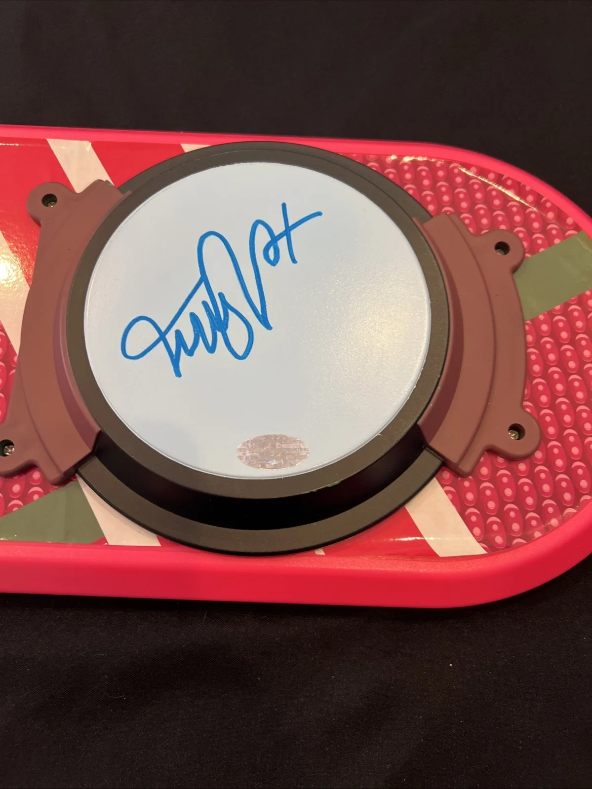 Christopher Lloyd Michael J Fox — Michael J Fox Christopher Lloyd Autographed BACK TO THE FUTURE Hoverboard JSA, image 4