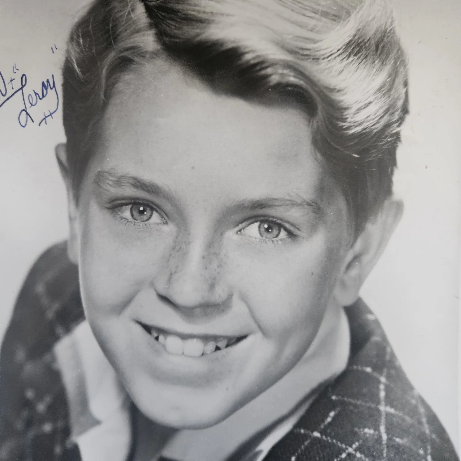 Ronald Keith — Vintage 1950"s The Great Gildersleeve Leroy Actor Ronald Keith Signed Photo, изображение 3