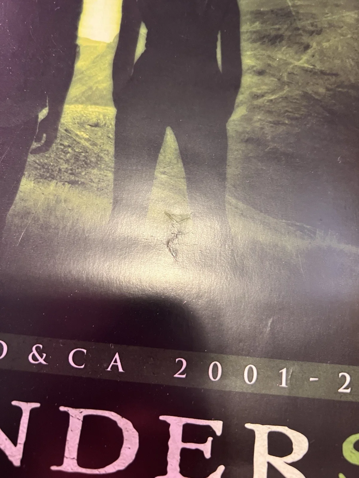 Autographed Coheed and Cambria Second Stage Turbine Blade Poster Signed, image 4