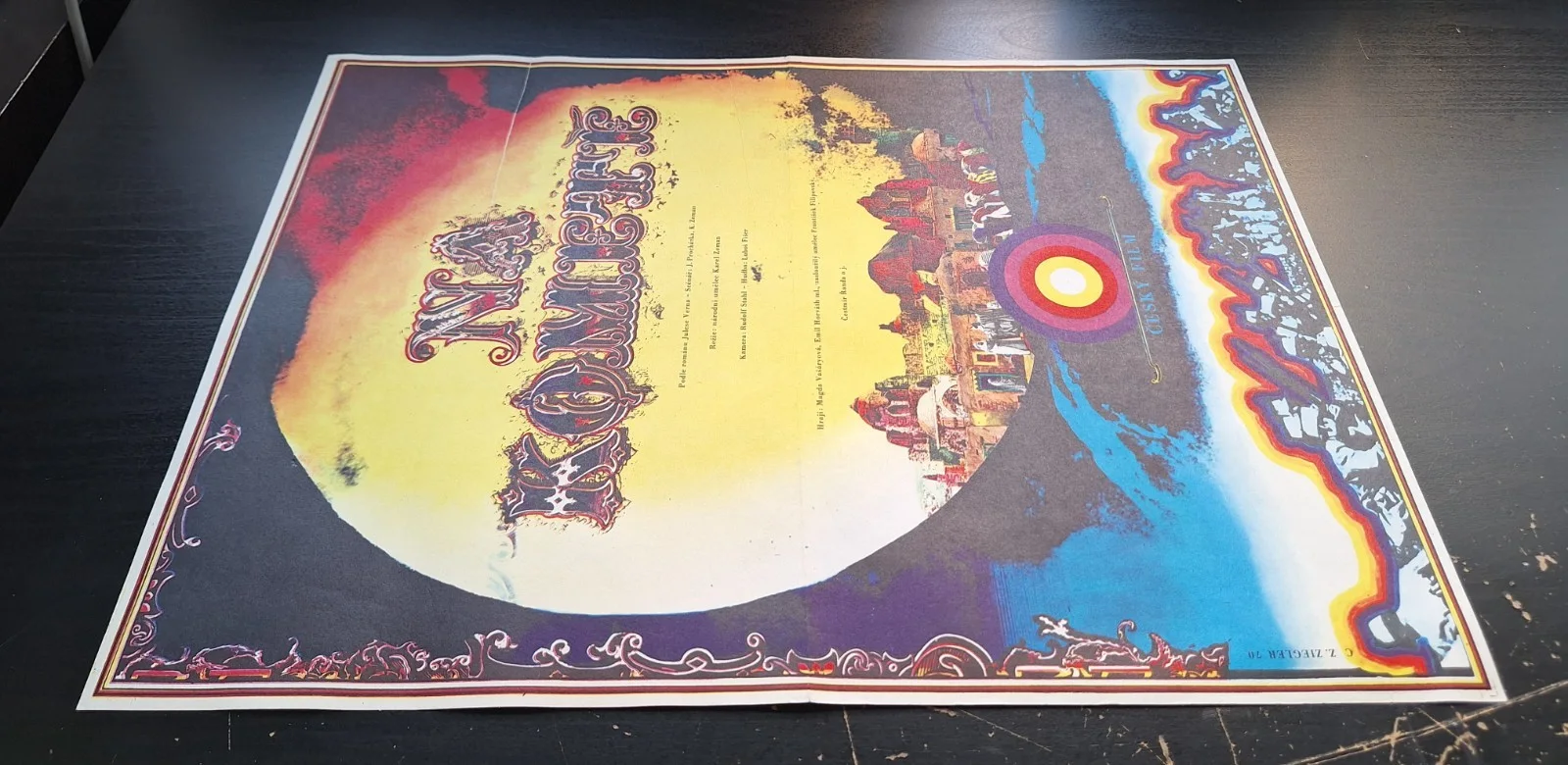 NA KOMETE, ON THE COMET, ORIGINAL A3 CZECH MOVIE POSTER, ZDENEK ZIEGLER, изображение 2