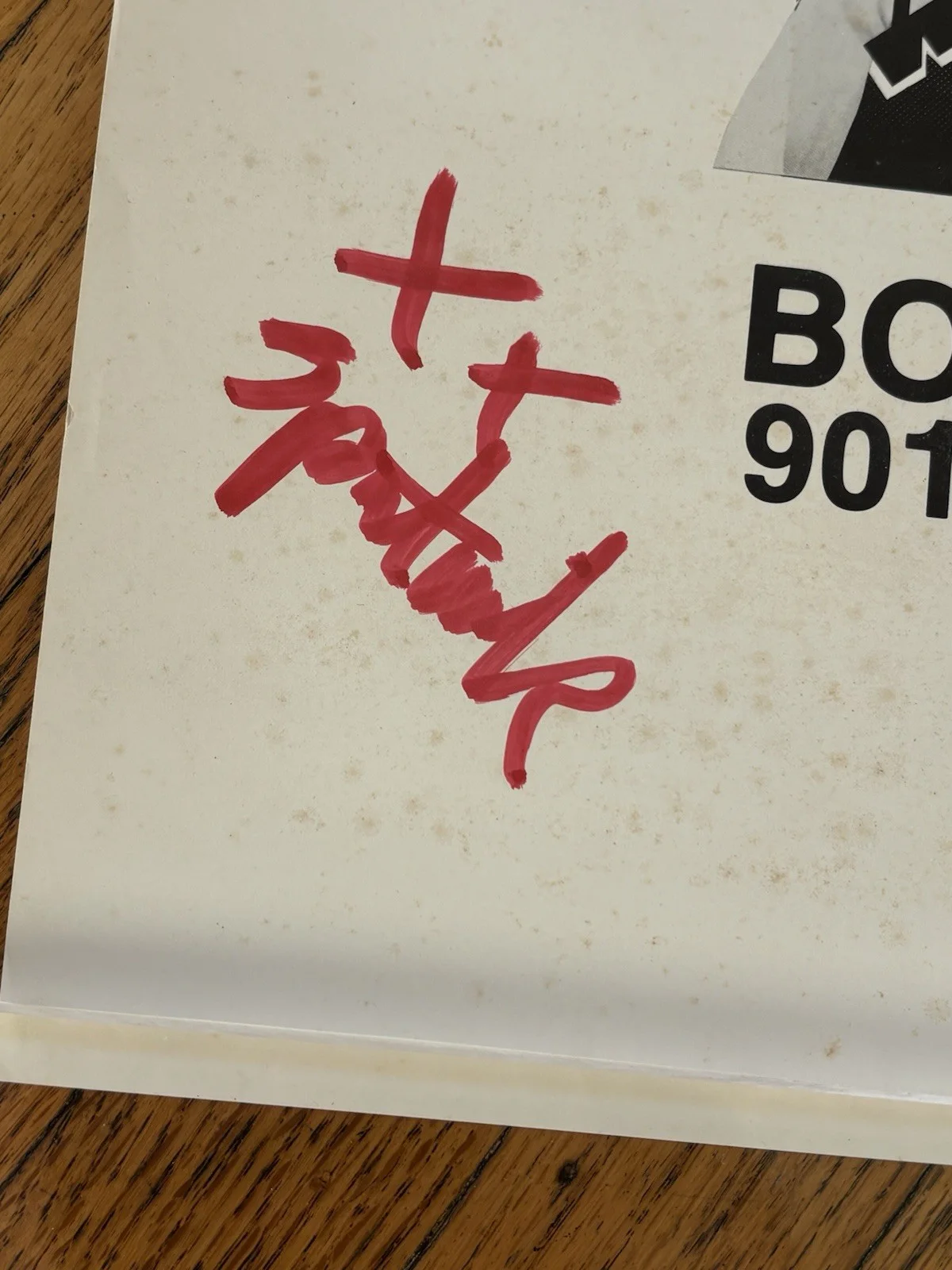 RARE 1980 The Tubes Signed Poster Boarding House SF Garage Show Band Autographs, изображение 2