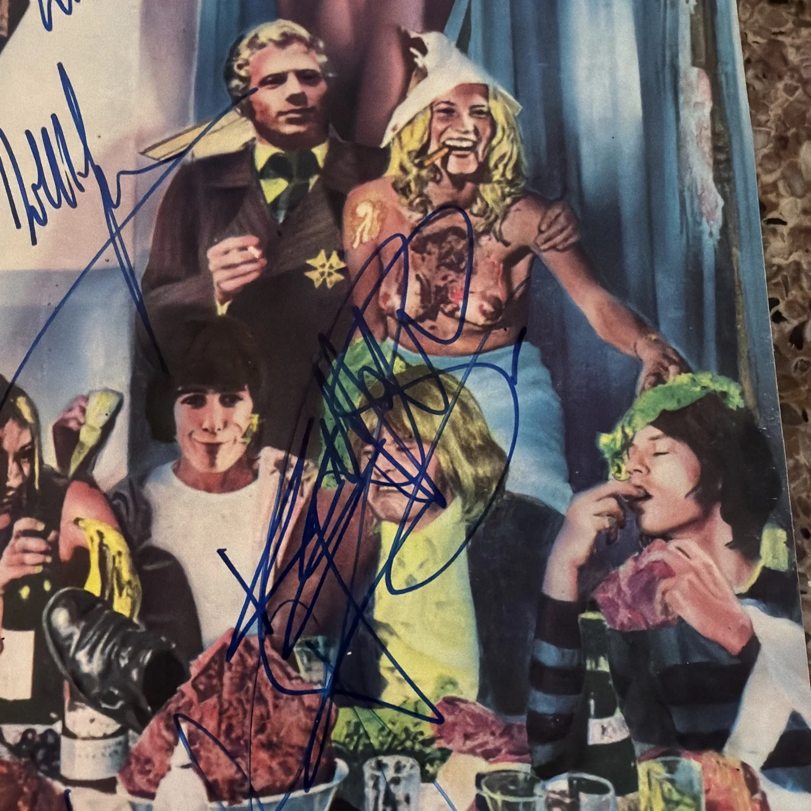 ROLLING STONES Richards Wyman & Watts Signed Magazine Page w/JSA COA, изображение 3