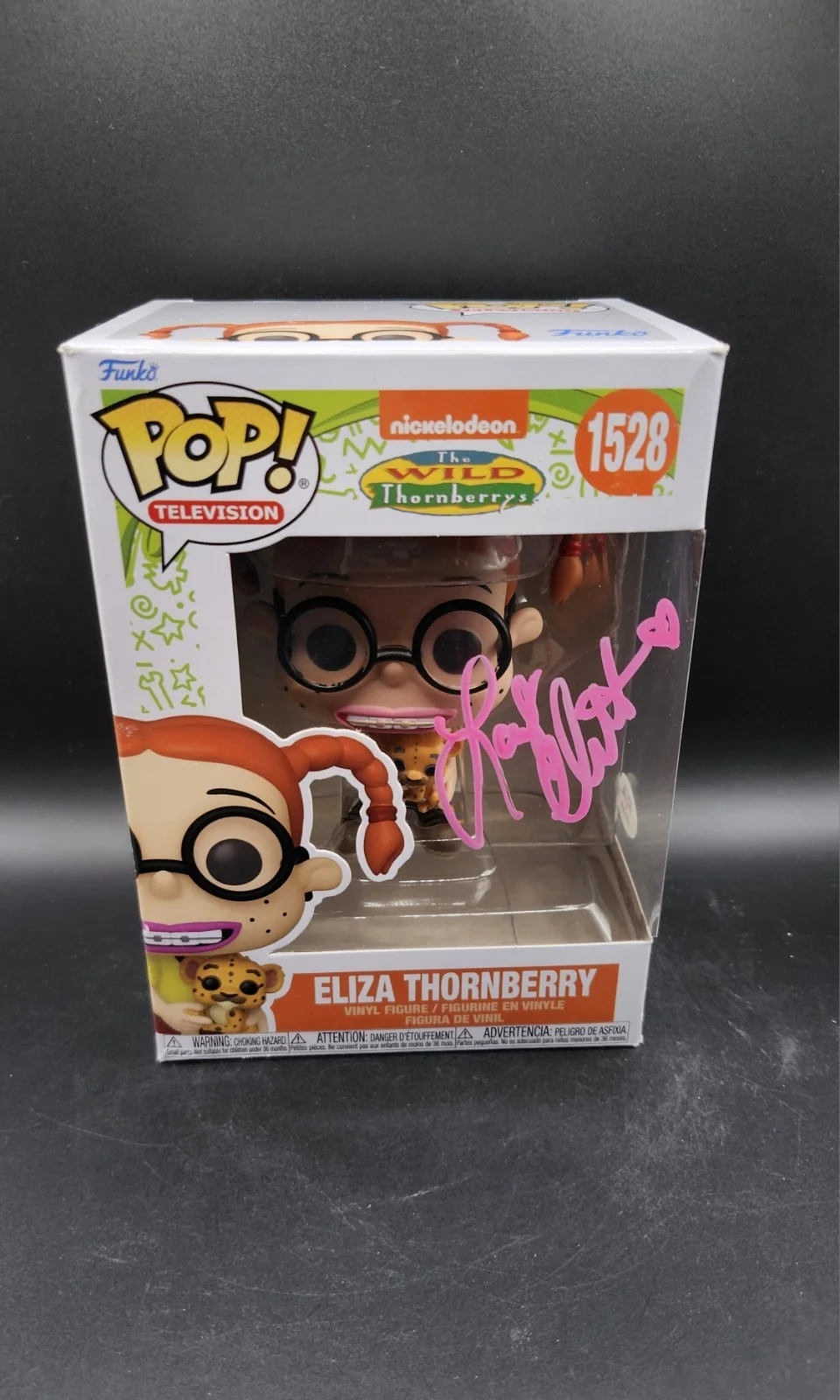 Lacey Chabert — Lacey Chabert Signed Eliza Thornberry Funko Pop #1528 PSA COA W/ Hard Protector