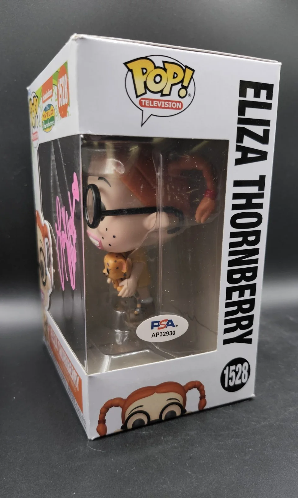 Lacey Chabert — Lacey Chabert Signed Eliza Thornberry Funko Pop #1528 PSA COA W/ Hard Protector, image 3