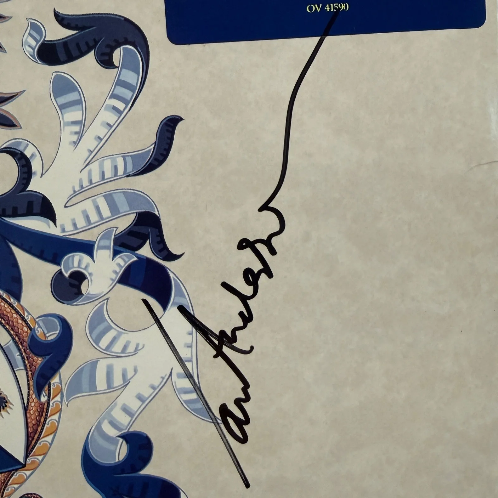 AUTOGRAPHED IAN ANDERSON - JETHRO TULL "Crest Of A Knave" US vinyl PROMO NM/VG++, изображение 2