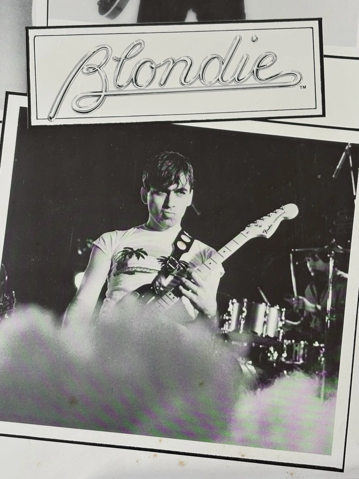 RARE Original 1979 Blondie Collage Poster - Vintage New Wave Punk - 19x25.25, изображение 2