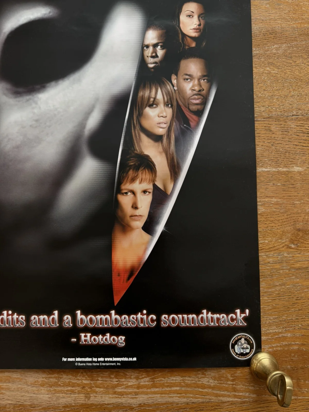 Halloween Resurrection (2002) Promo Video Shop Movie Poster - A2 - RARE, изображение 2