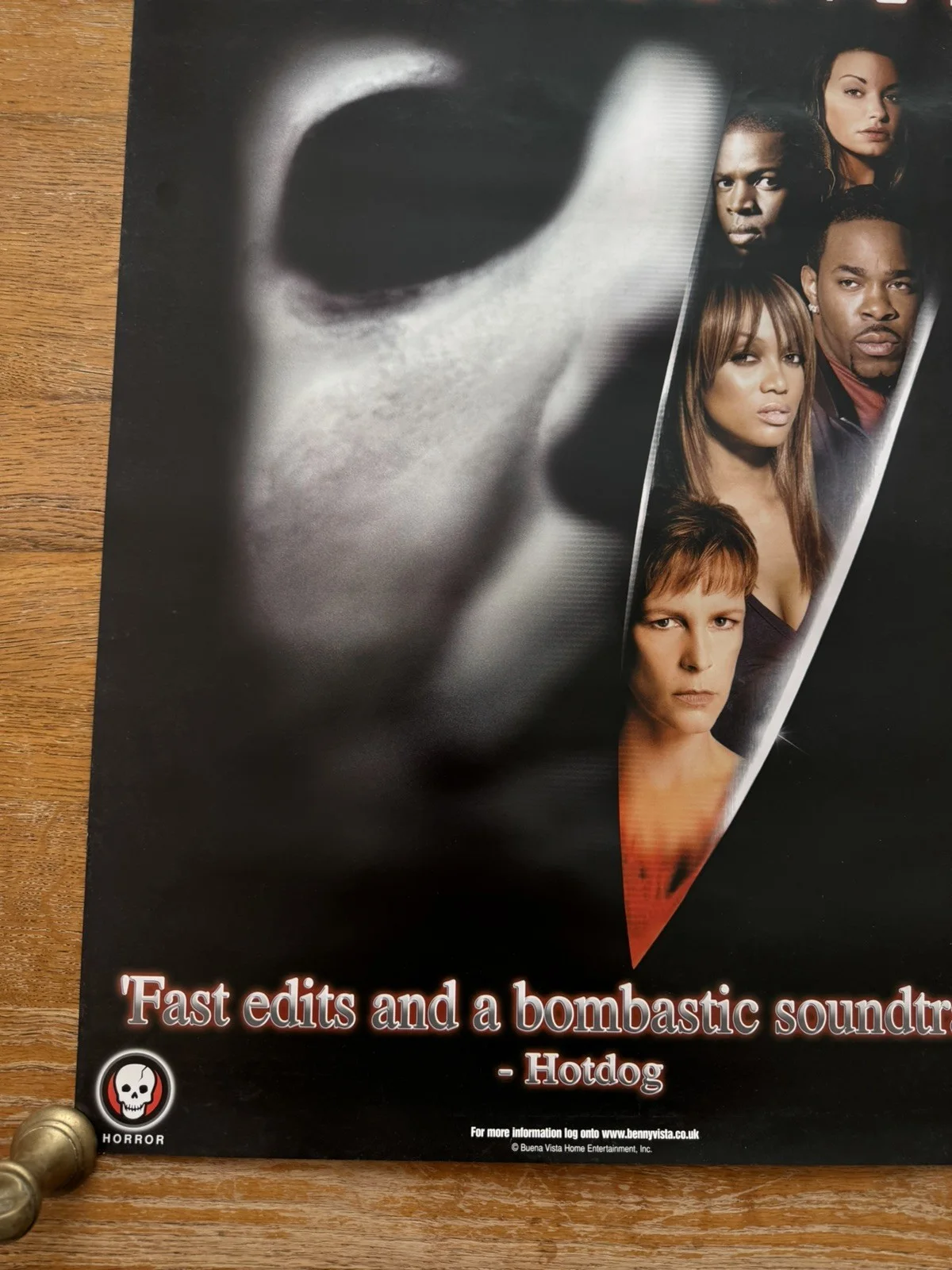 Halloween Resurrection (2002) Promo Video Shop Movie Poster - A2 - RARE, изображение 3