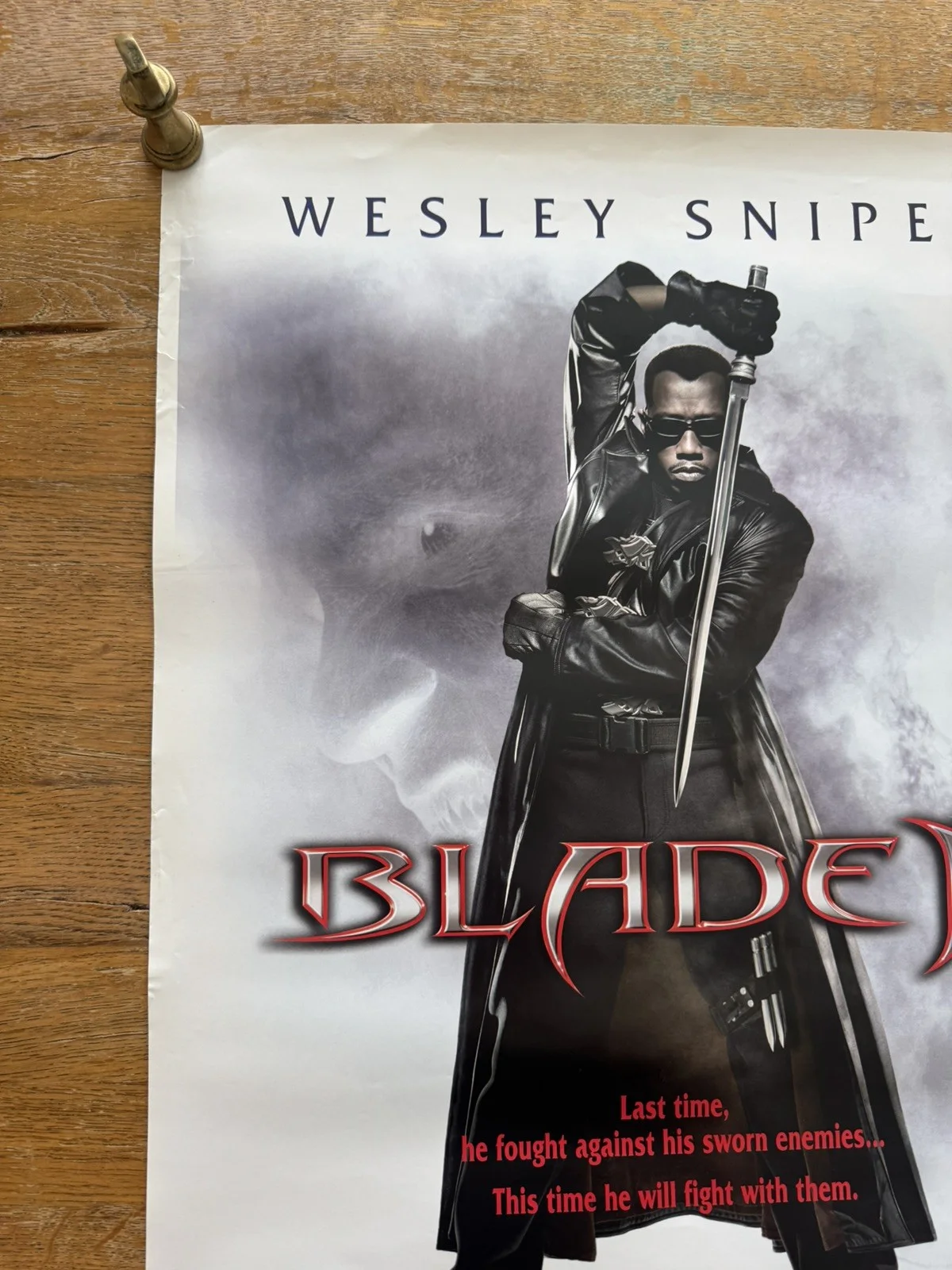 Blade 2 (2002) Promo Video Shop Movie Poster - A2 - RARE, изображение 3