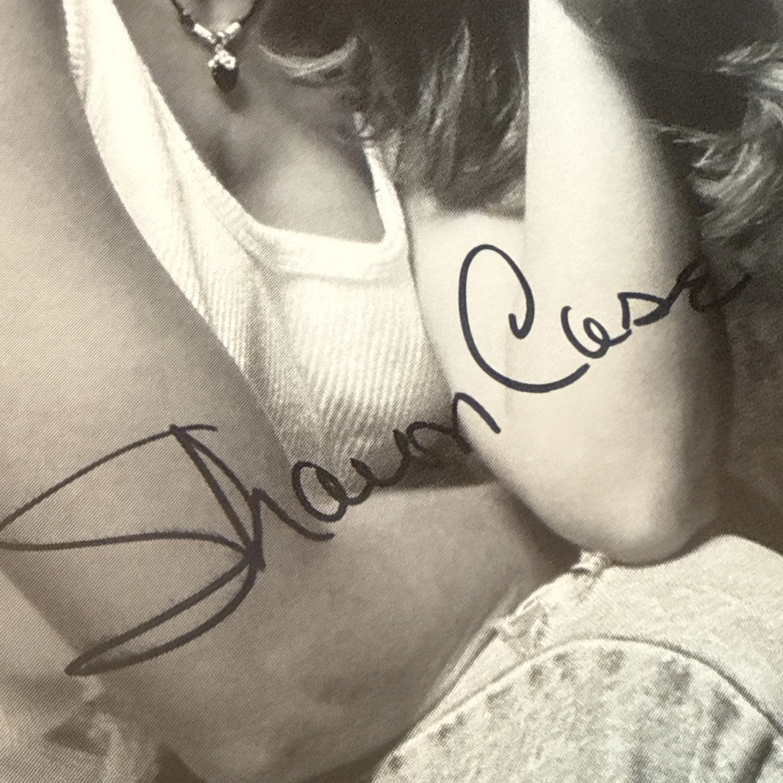 Sharon Case — SHARON CASE signed autographed 4x6" photo & letter Young & the Restless, изображение 3