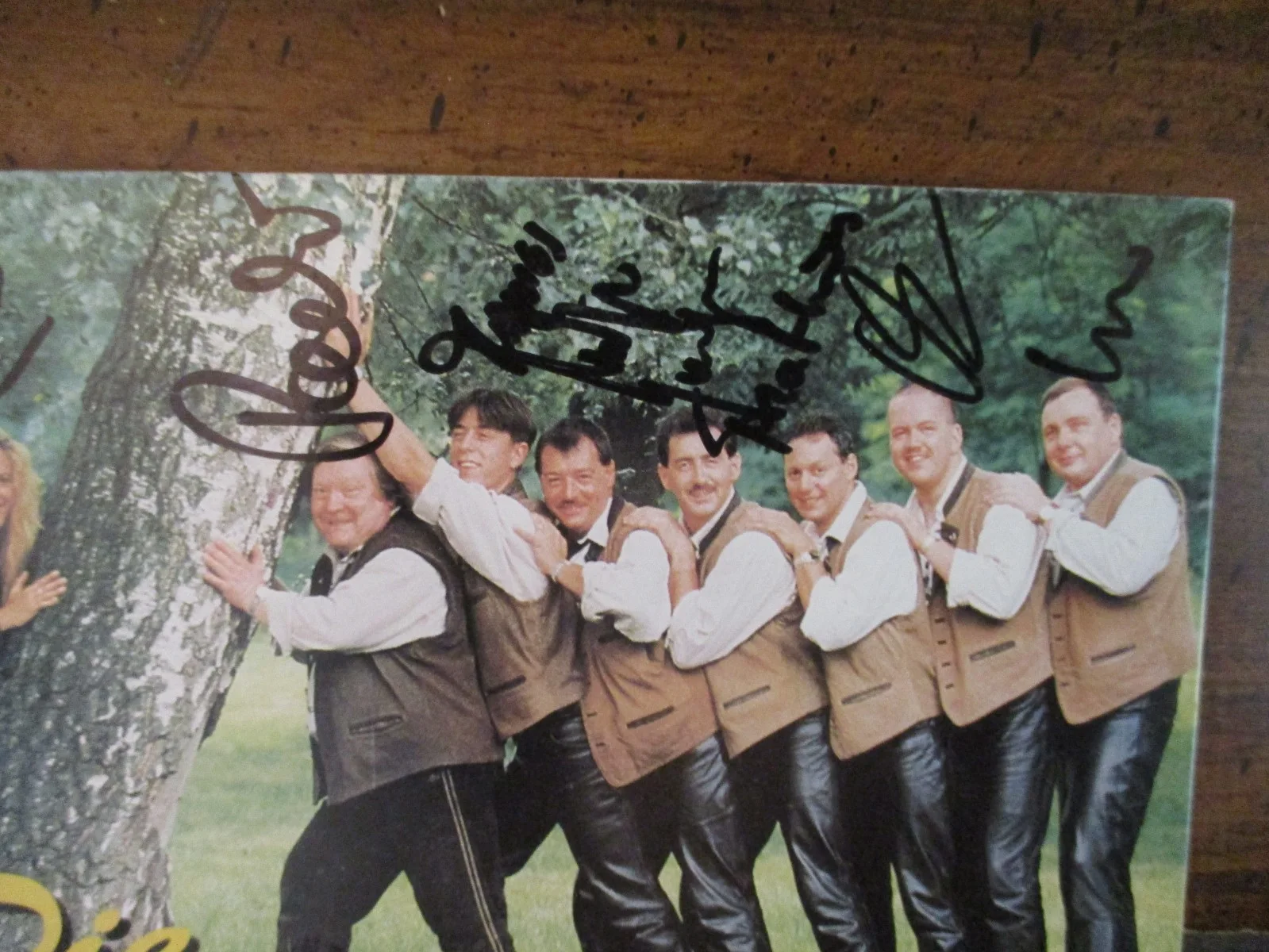 DIE BUDDENBACHER (Nicole) Signed 6 x 4 Color Photo/Card, изображение 3