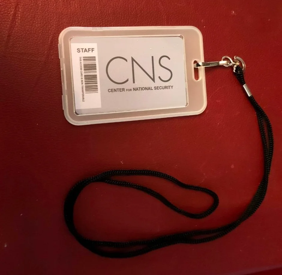 PROP - James Bond - SPECTRE - CNS STAFF BADGE DOUBLE SIDED, image 2
