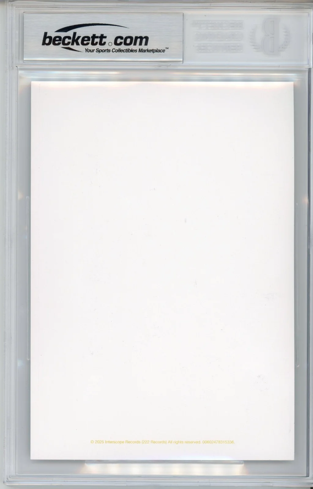 BAND SIGNED Maroon 5 Five Love Is Like Album Cover Card Beckett BAS COA Auto, image 2