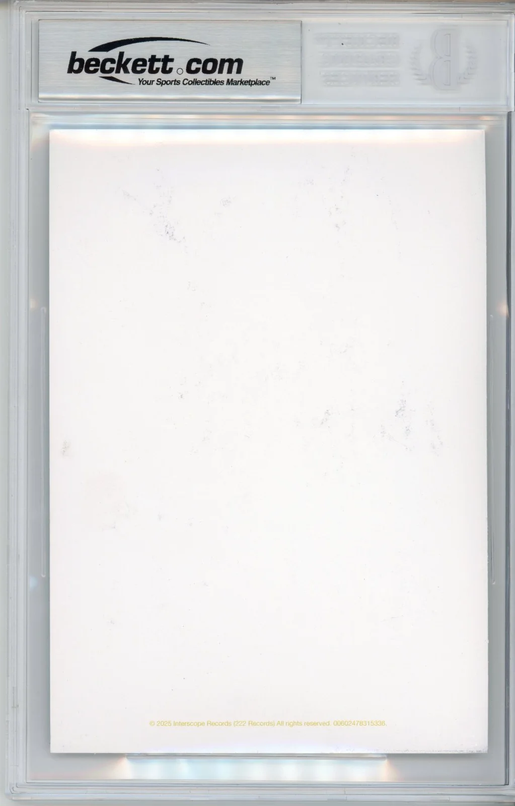 SIGNED Maroon 5 Five Love Is Like Album Cover Card Beckett BAS COA Autograph, image 2