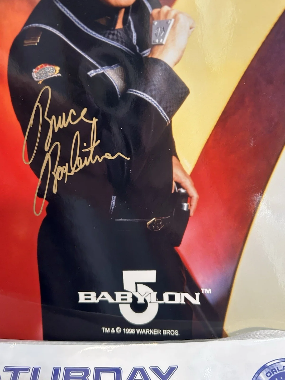 Bruce Boxleitner — Babylon 5 Bruce Boxleitner Signed Photo John Sheridan Vulkon Show, image 4