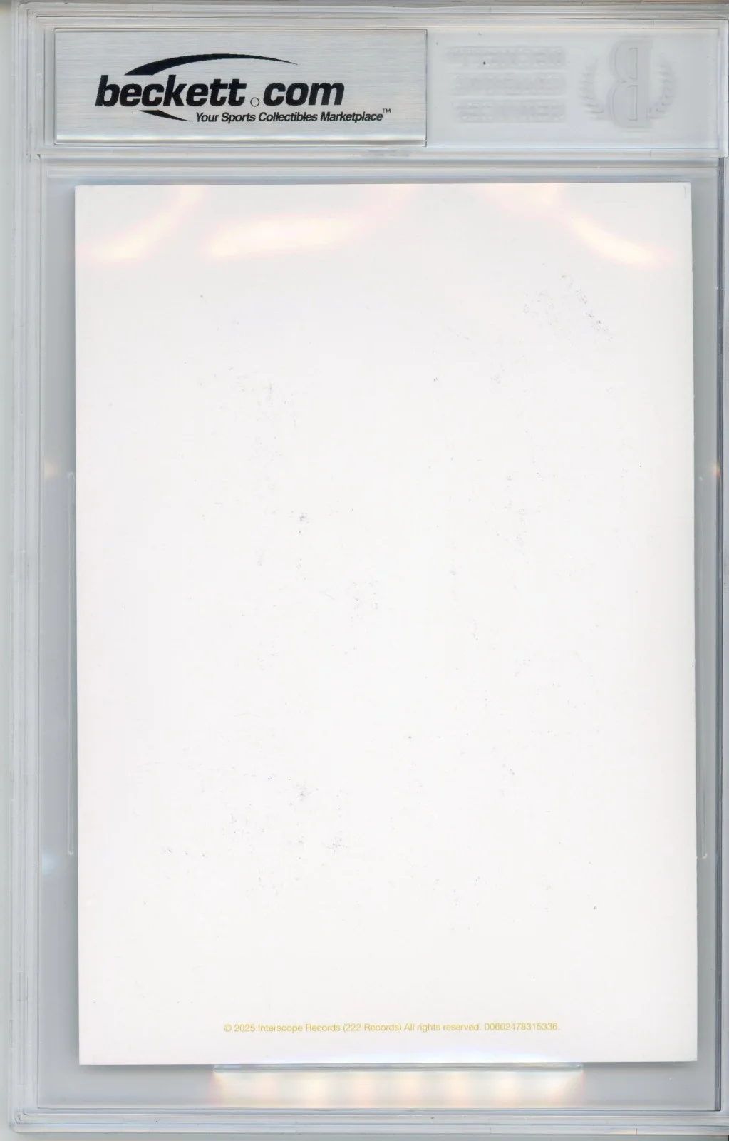 SIGNED Maroon 5 Autograph Love Is Like Album Cover Photo Card Beckett BAS COA, изображение 2