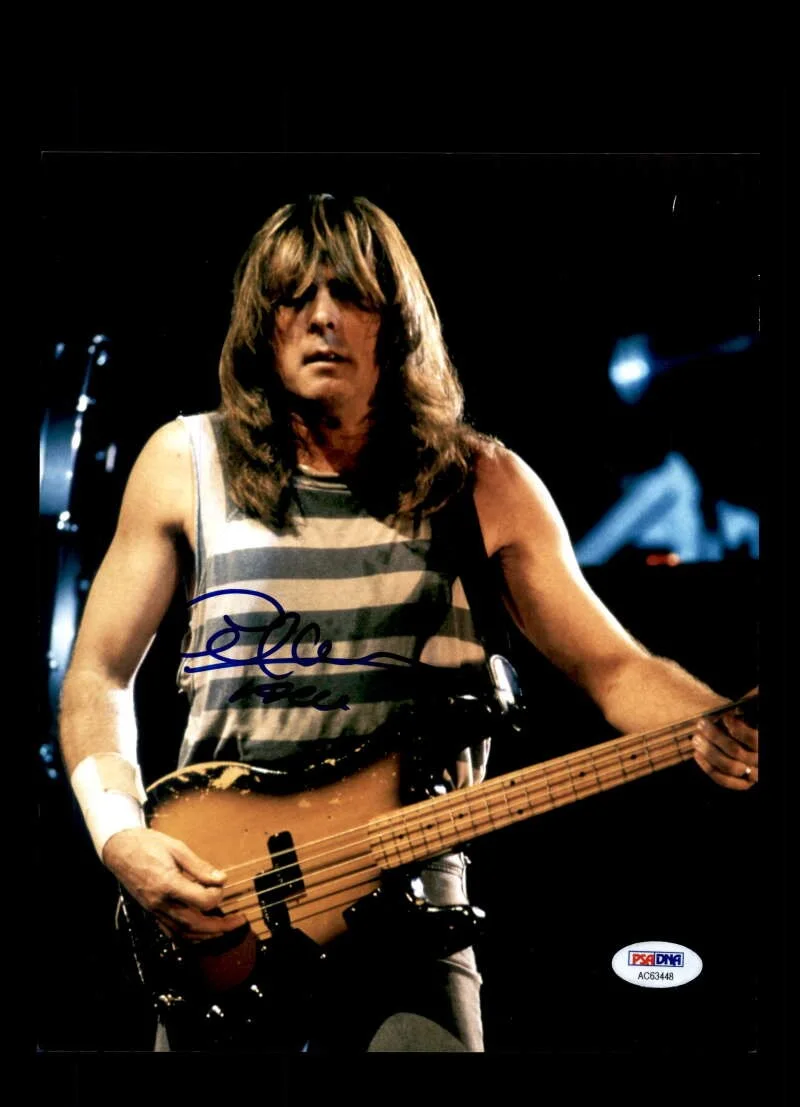 Cliff Williams — Cliff Williams PSA DNA Coa Signed 8x10 Photo Autograph AC/DC