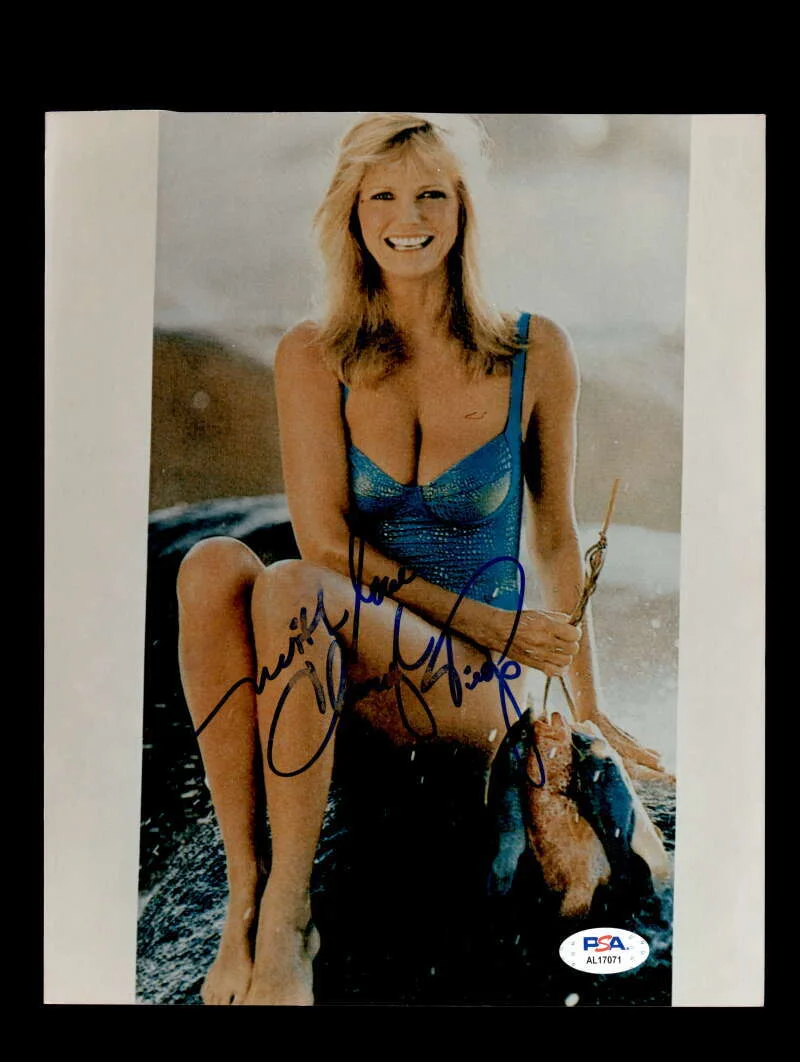 Cheryl Tiegs — Cheryl Tiegs PSA DNA Coa Signed 8x10 Photo Autograph