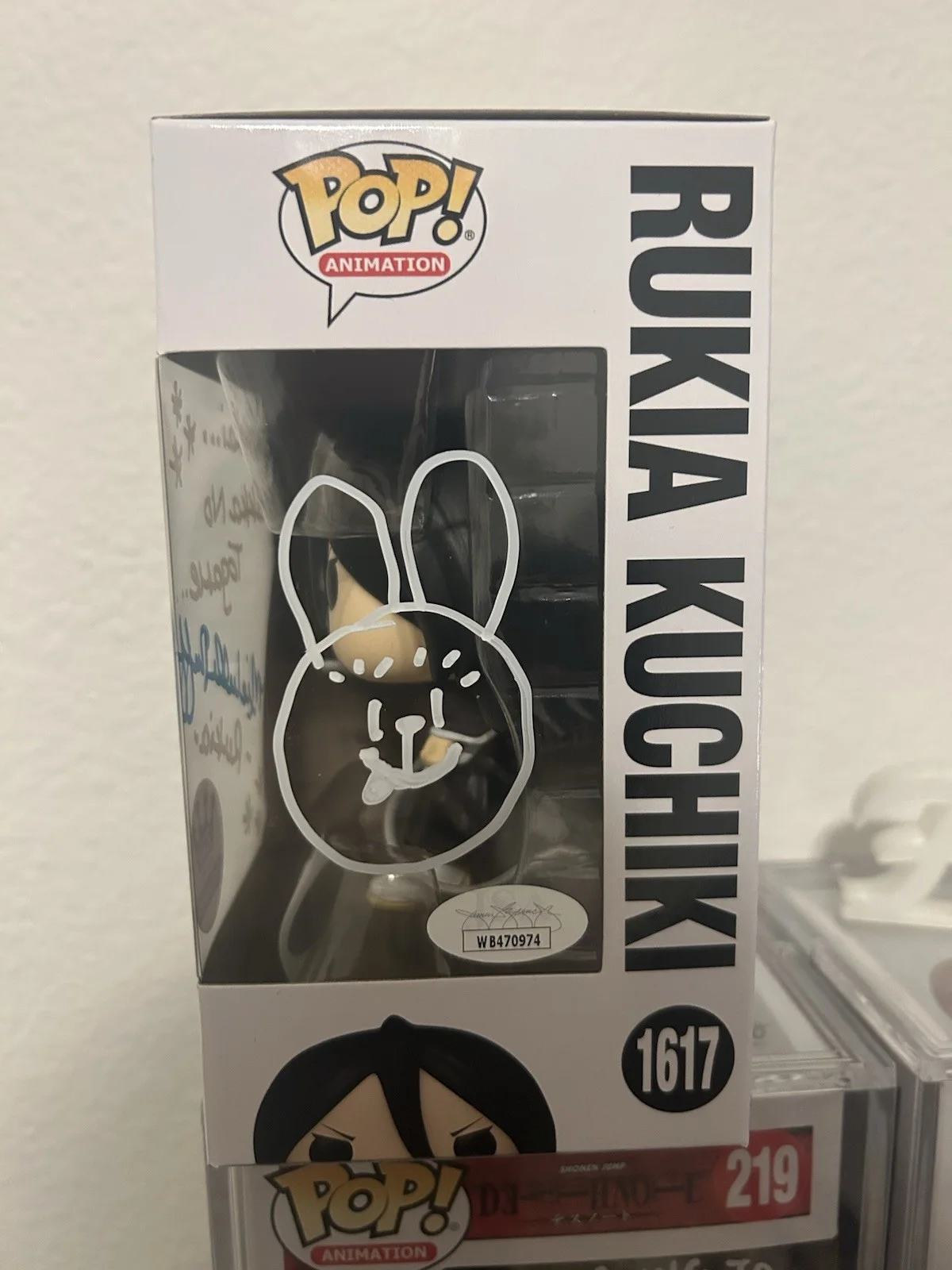 Funko Pop Bleach Rukia Kuchki #1617 Signed, image 2