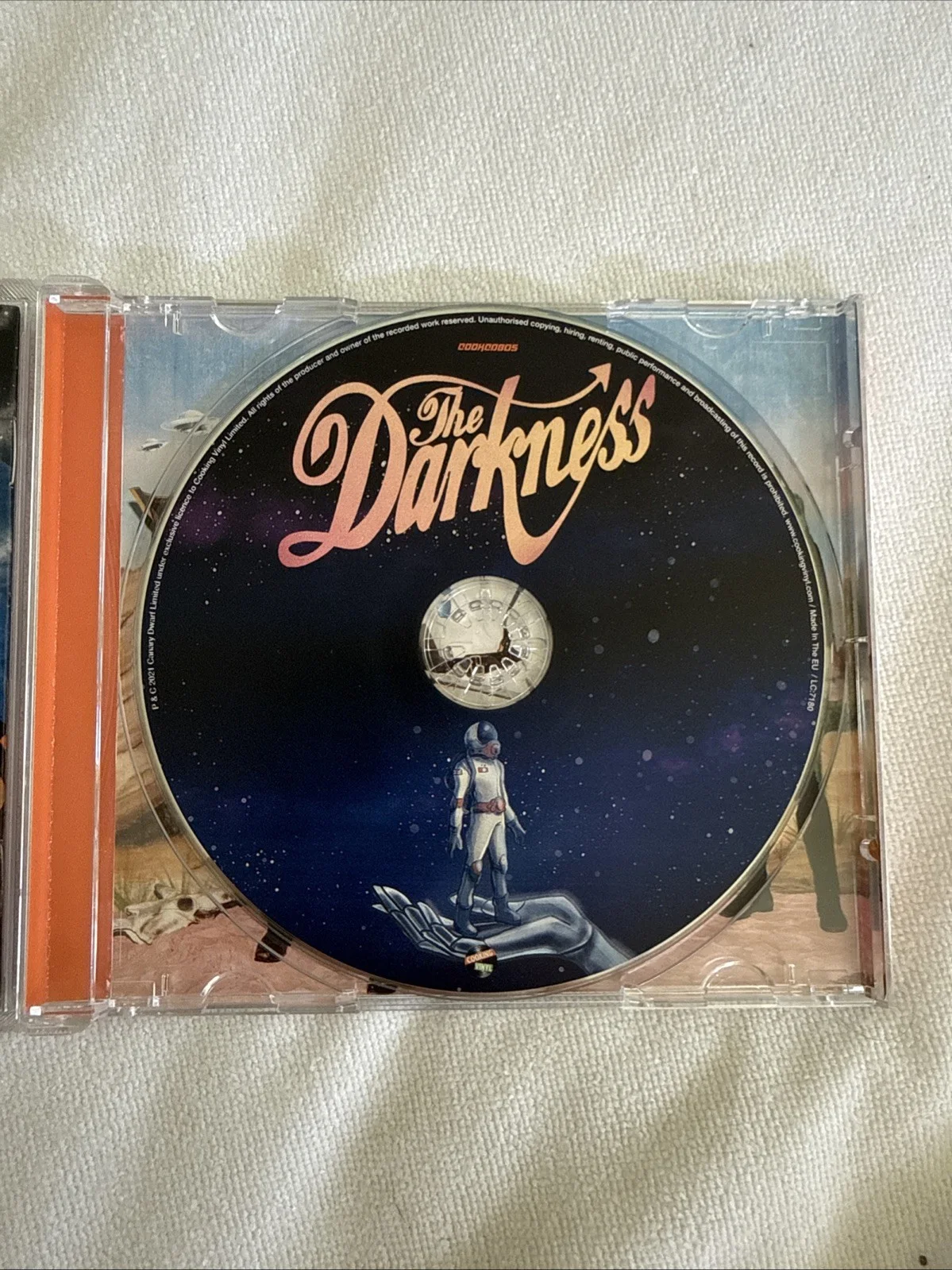 Rufus Tiger Taylor Signed Album CD The Darkness Motorheart, изображение 3