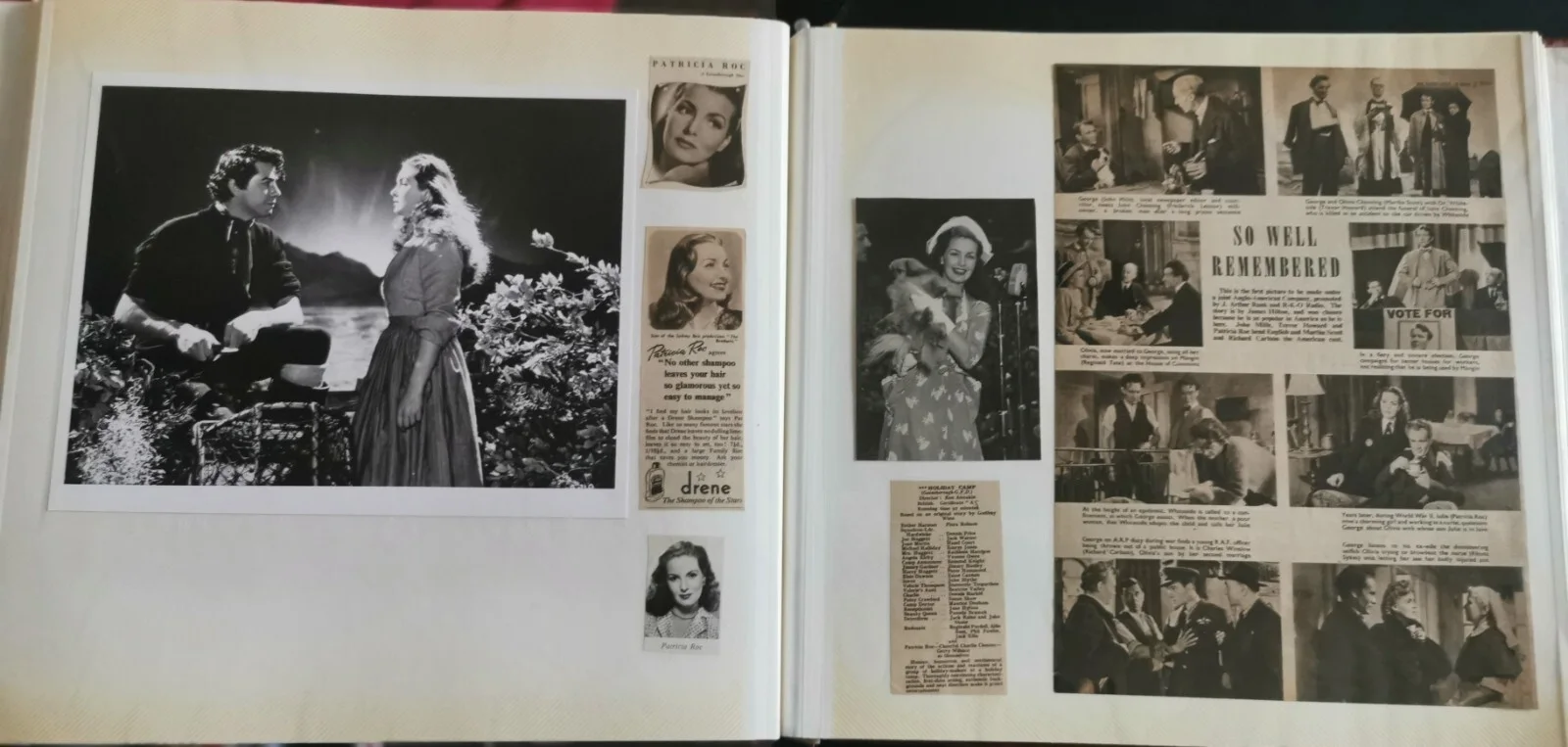 Patricia Roc Clippings/Photo Album LOVELY! UNIQUE! Volume 2 of 2 - inc signed!, изображение 5