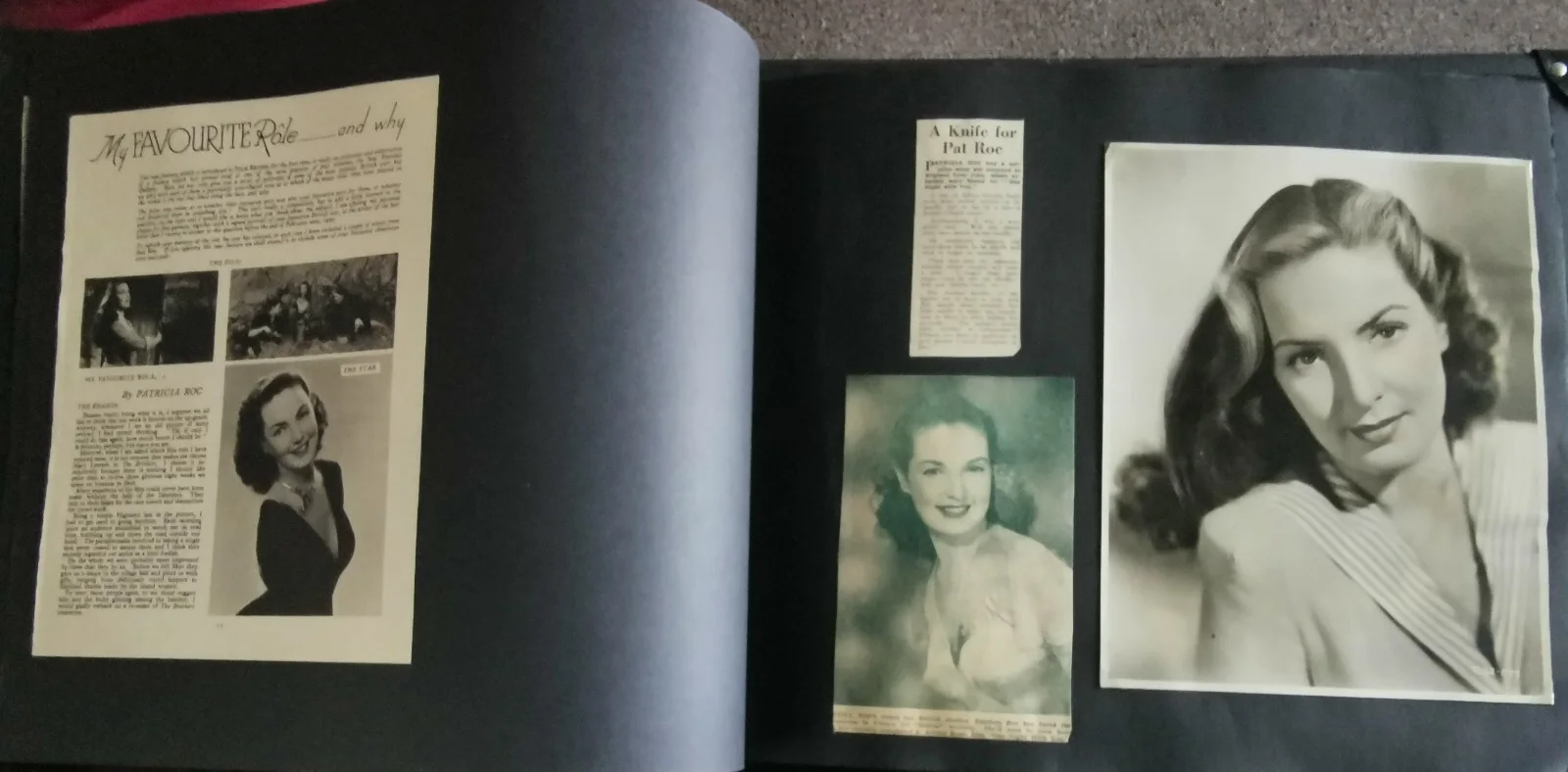 Patricia Roc Clippings/Photo Album GIGANTIC! UNIQUE! Volume 1 of 2, изображение 5