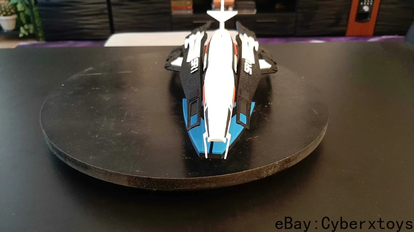 MASS EFFECT SSV Normandy SR1 Spaceship Painted Model 3D Builded, image 4