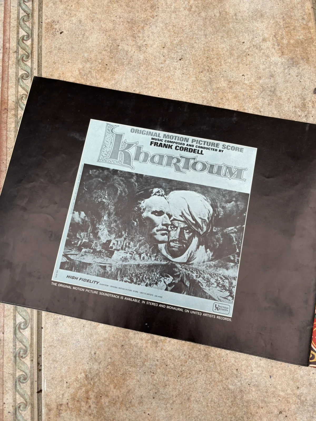 Khartoum - Charlton Heston 1966 UK Film Brochure, image 3