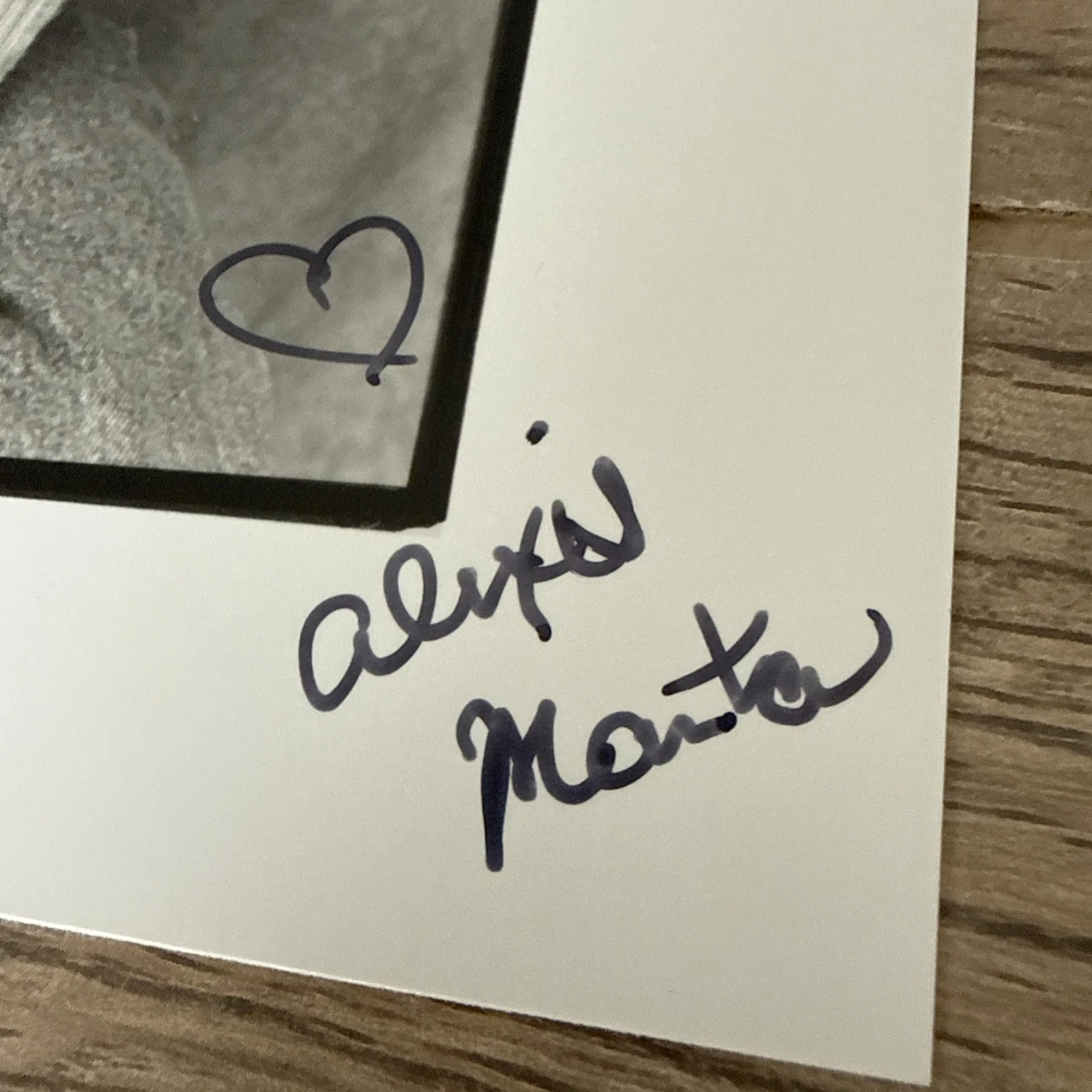 Alexis Manta — young ALEXIS MANTA "Lexi" All My Children autograph signed 8x10" photo, изображение 3