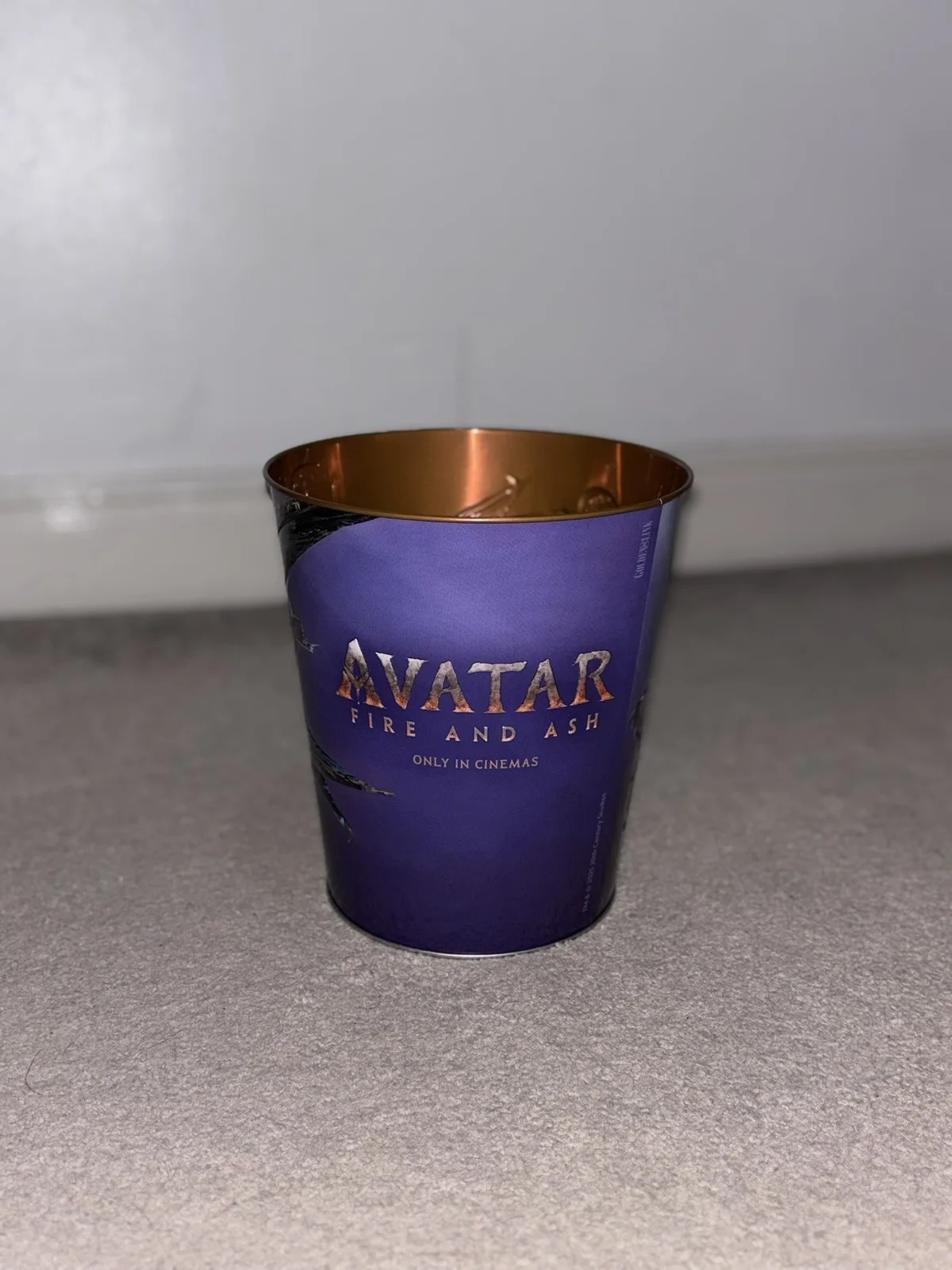 Cineworld Avatar Fire and Ash Metal Popcorn Bucket Tin - BRAND NEW + FAST SHIP ✅, изображение 4
