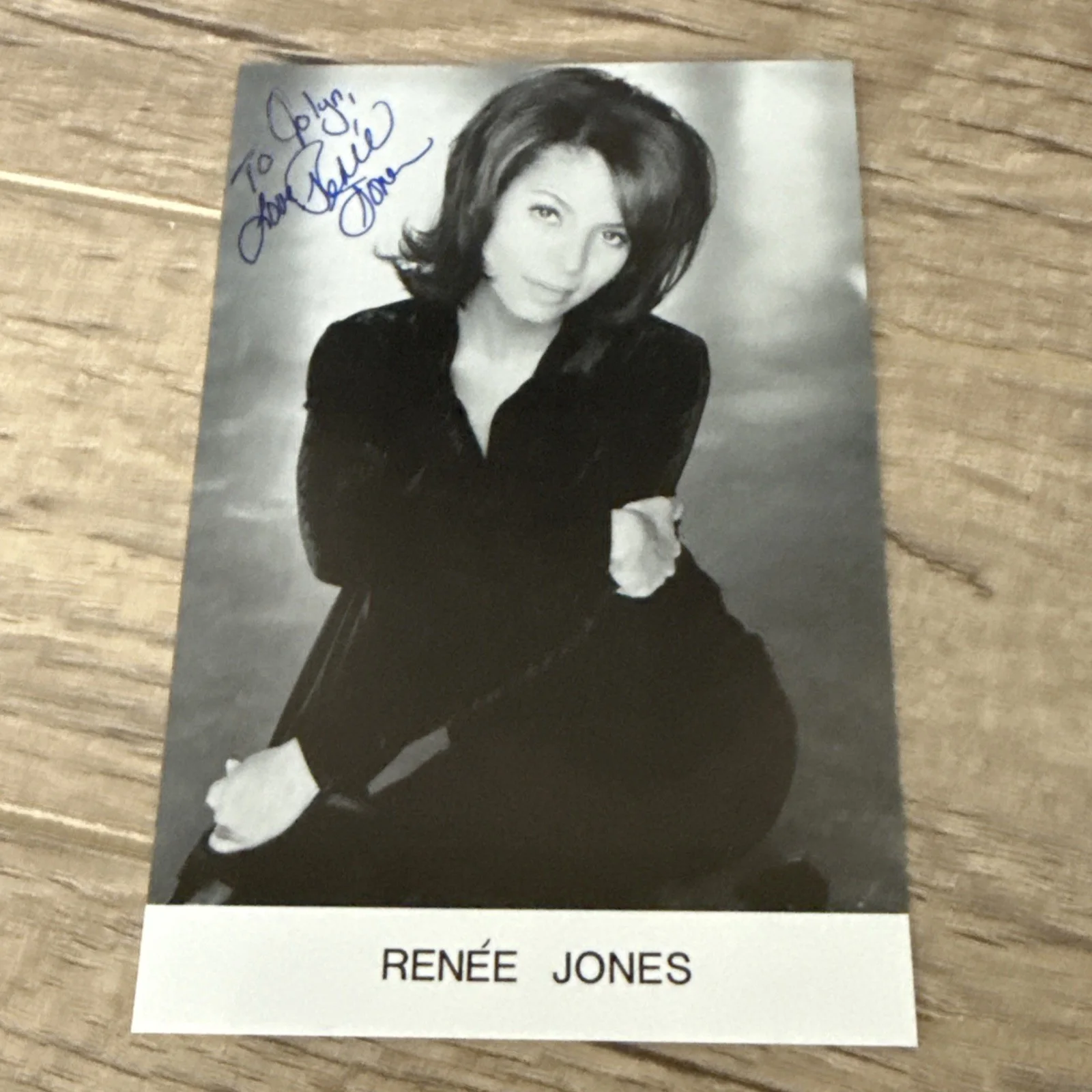 Renee Jones — RENEE JONES Autographed Hand Signed 4x6" Photo Days of Our Lives "Lexie", изображение 2