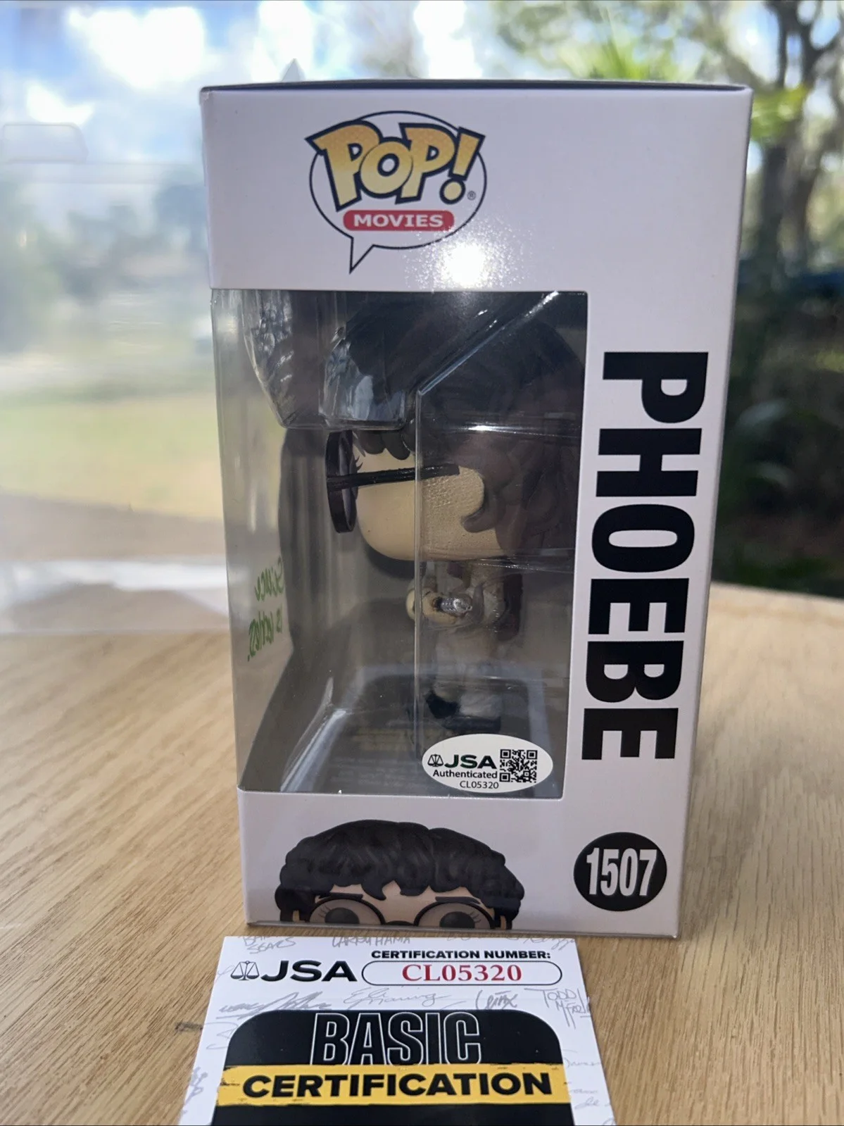 Mckenna Grace — Mckenna Grace Signed Phoebe Funko 1507 Ghostbusters Afterlife, JSA COA, image 5